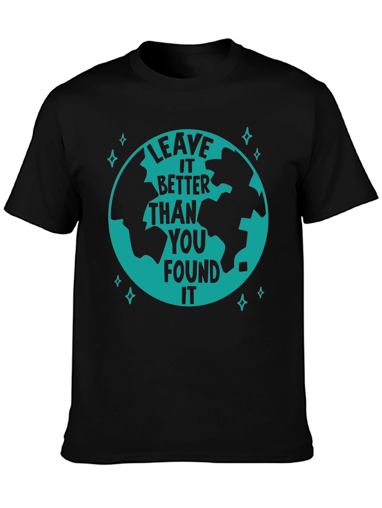Leave It Better Earth Graphic T-Shirt
