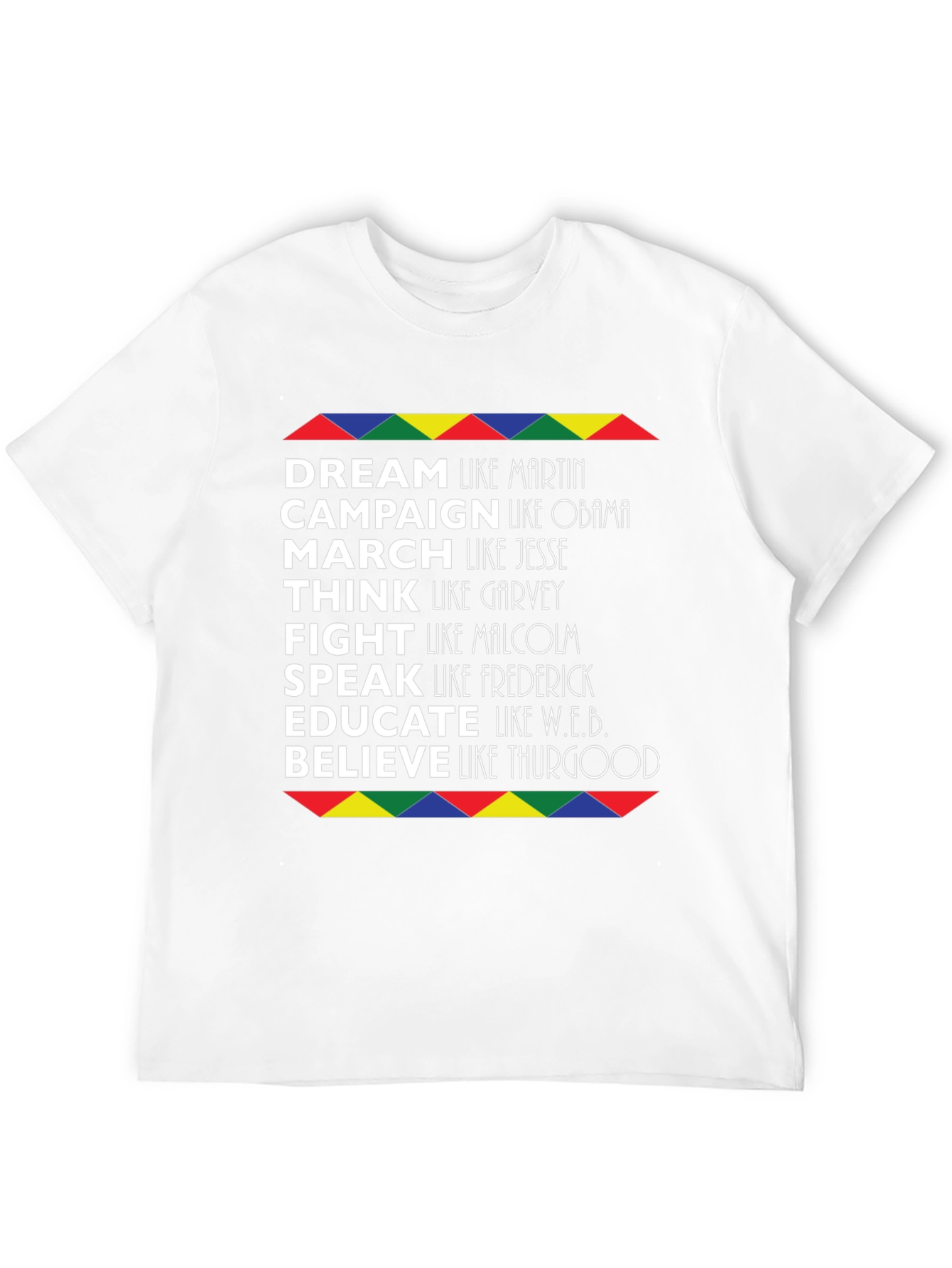 Dream Believe Achieve Mens Graphic Tee