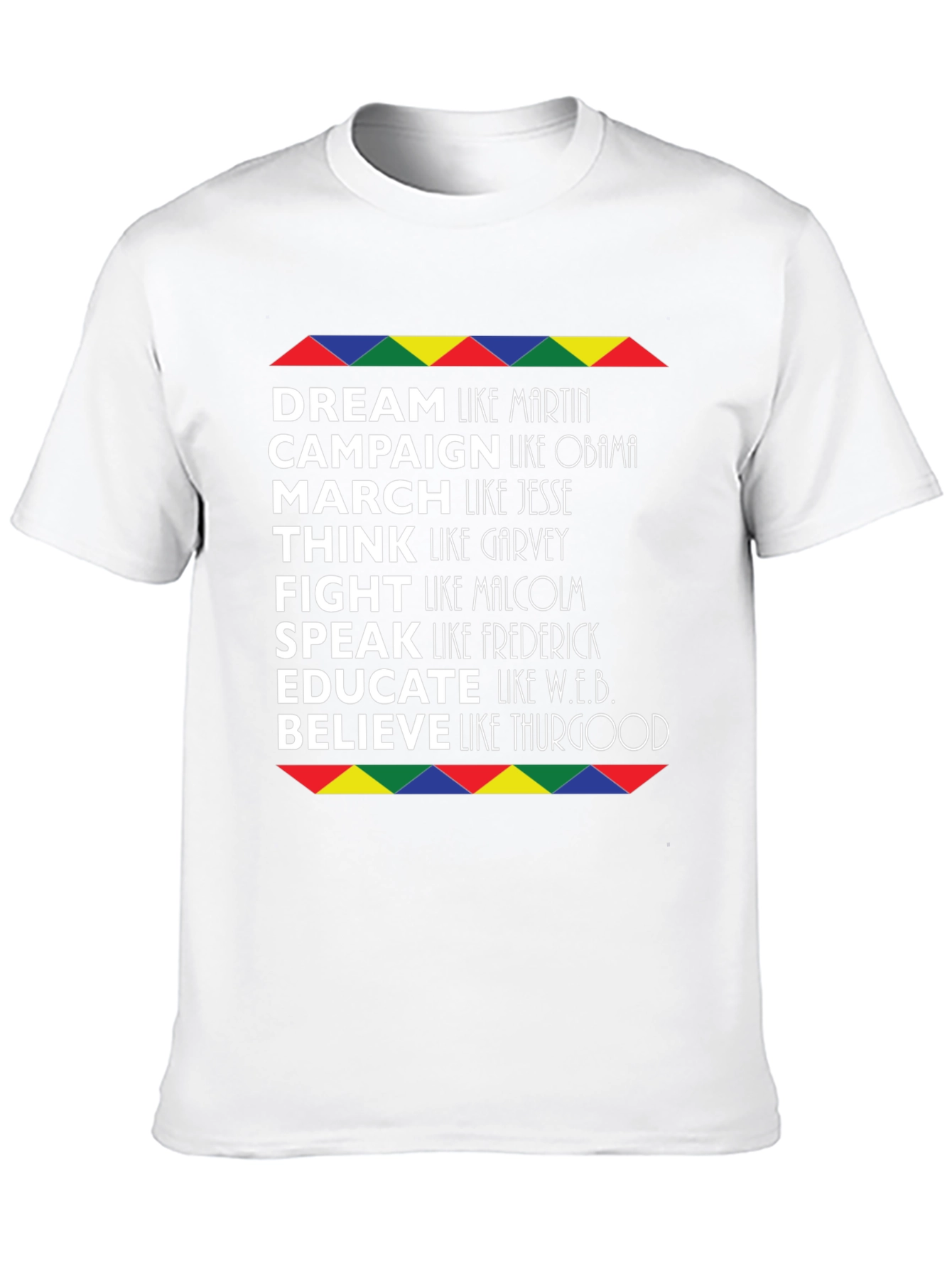 Dream Believe Achieve Mens Graphic Tee