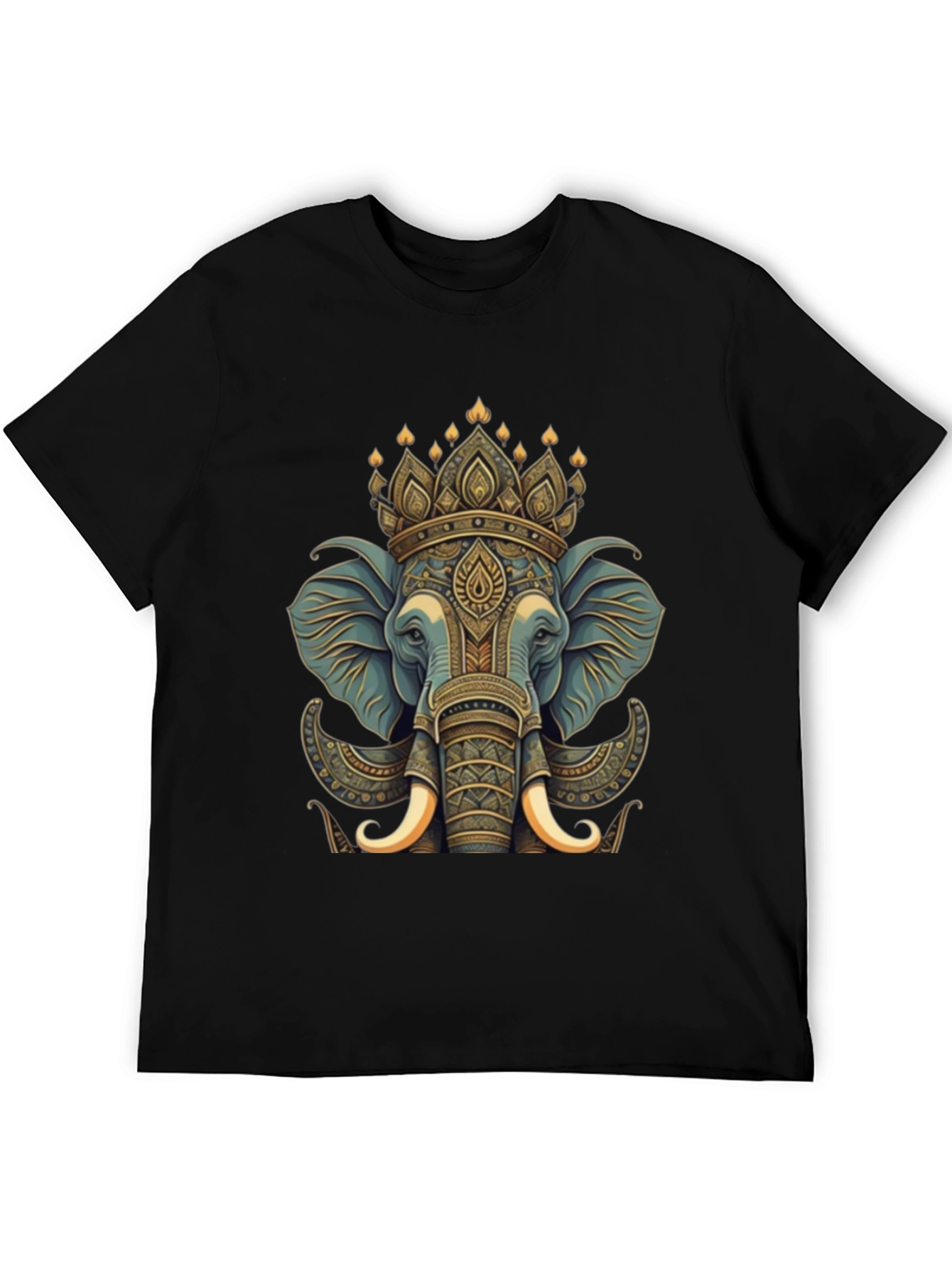 Elephant King Graphic Tee - Premium Cotton