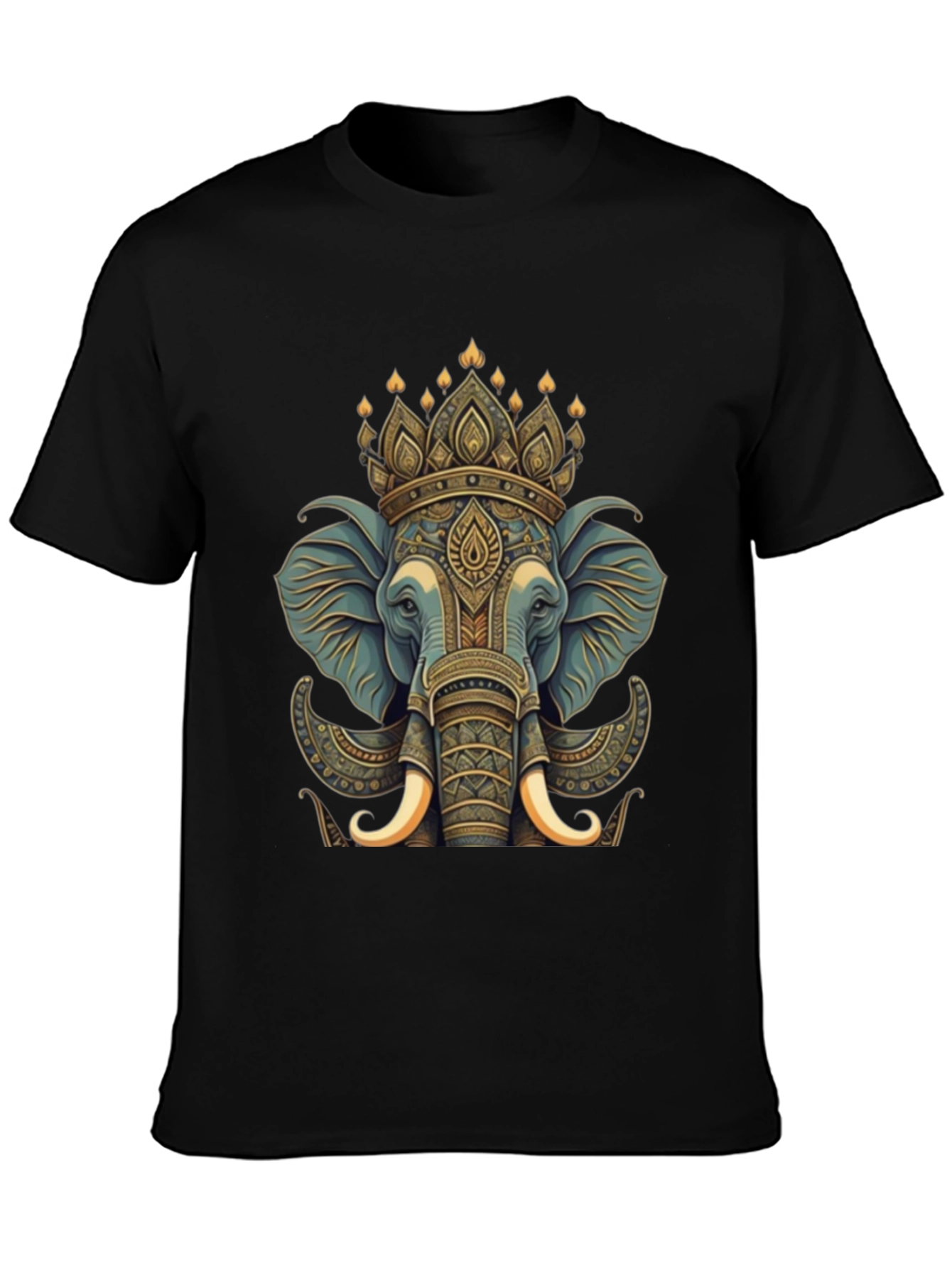 Elephant King Graphic Tee - Premium Cotton