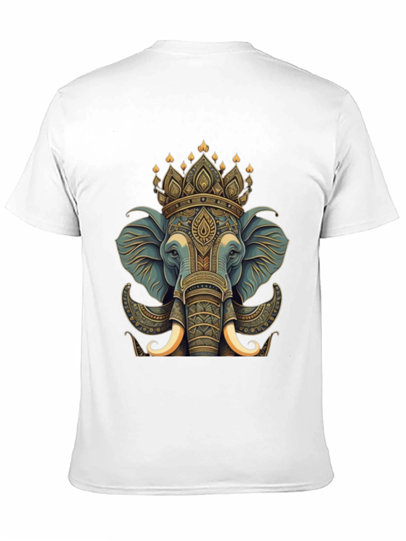Elephant King Graphic Tee - Premium Cotton