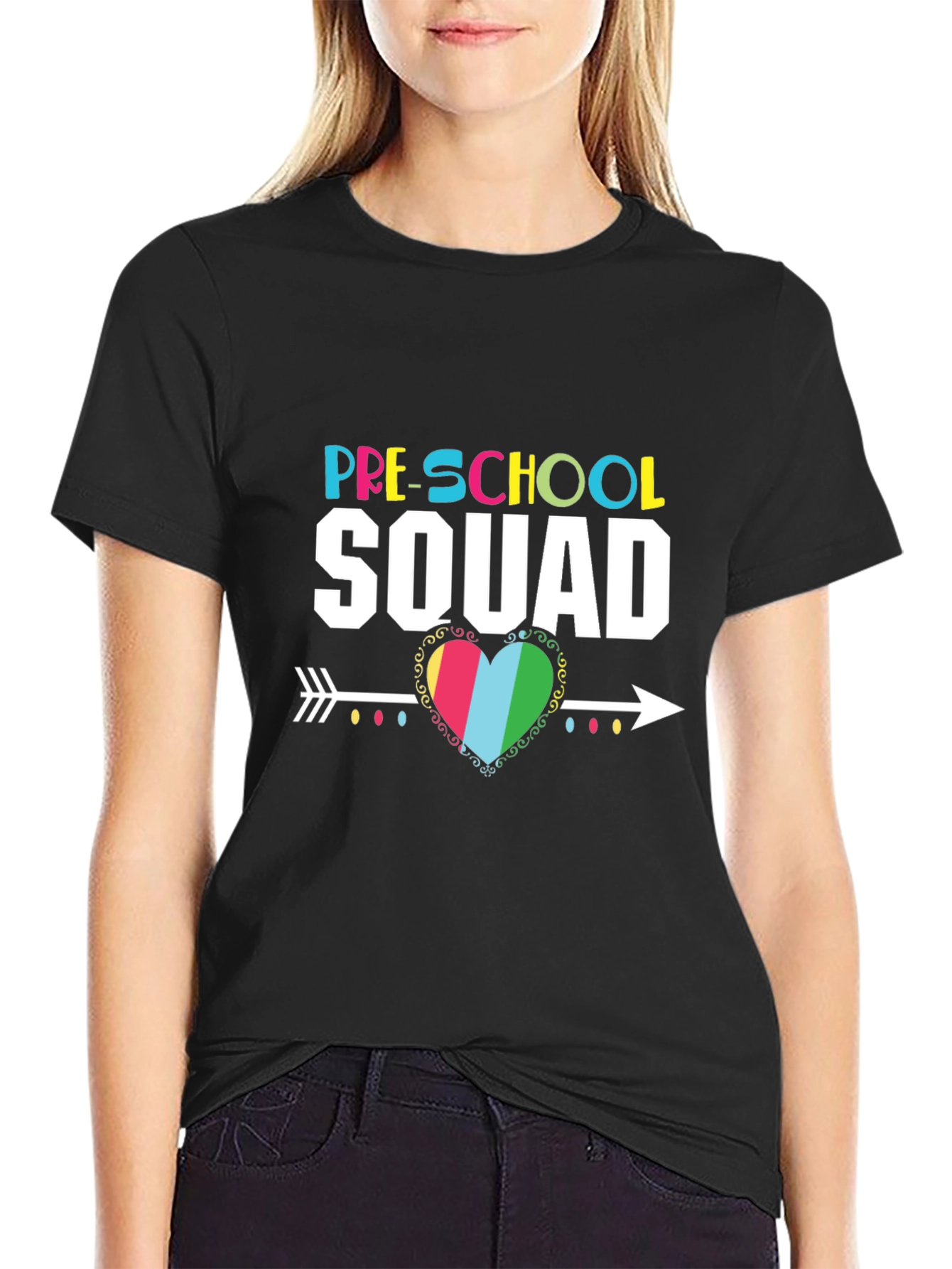 Pre-School Squad Graphic Tee - Teacher T-Shirt