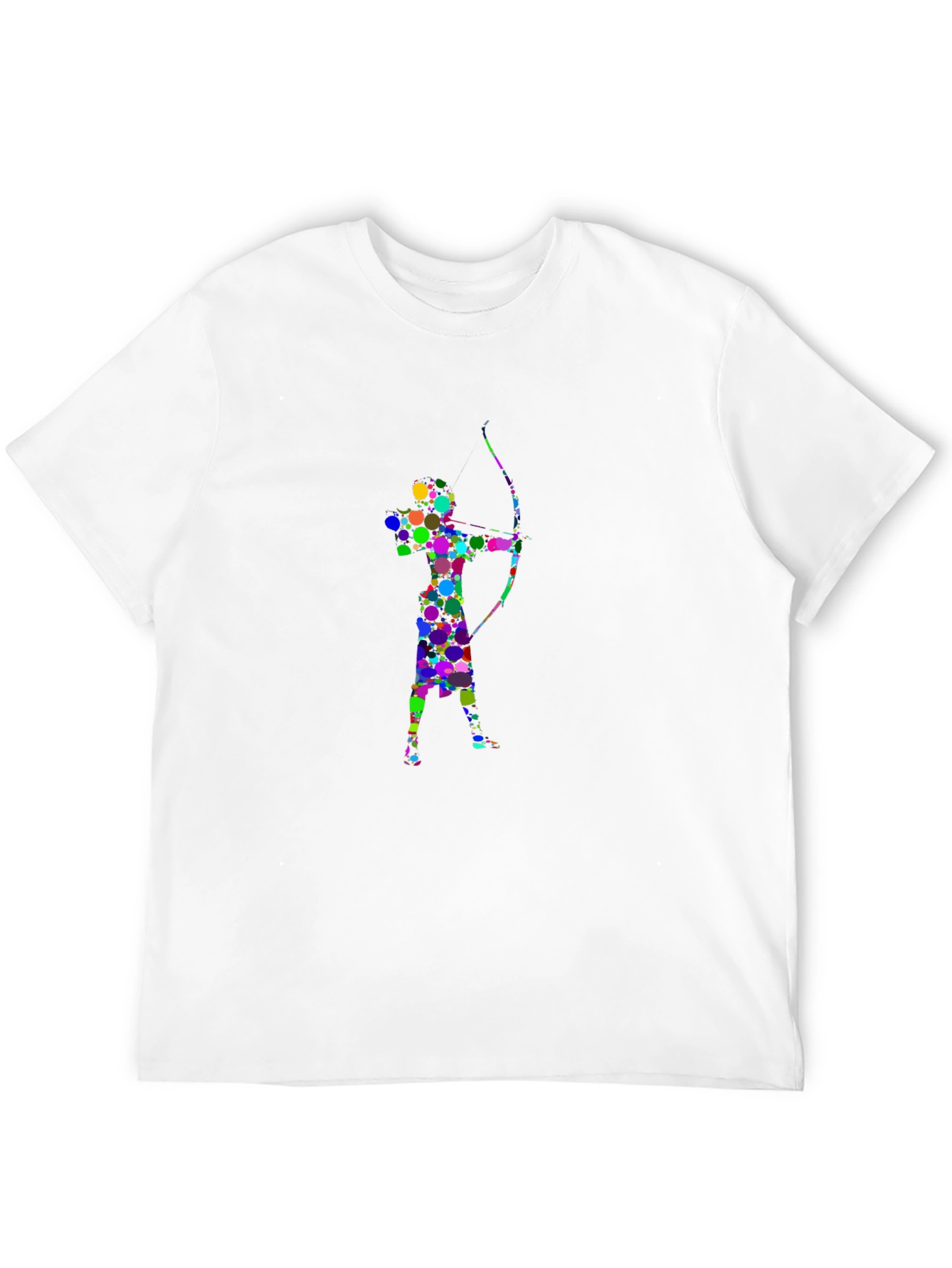 Archer Silhouette Graphic Tee - Stylish Black T-Shirt