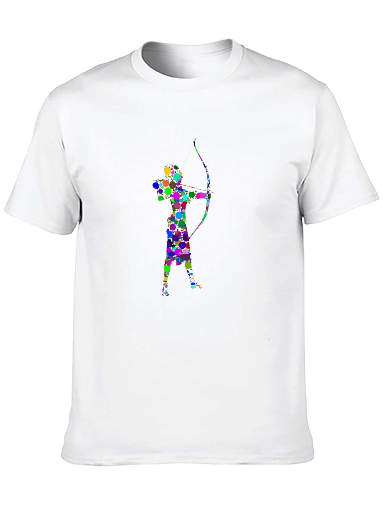 Archer Silhouette Graphic Tee - Stylish Black T-Shirt
