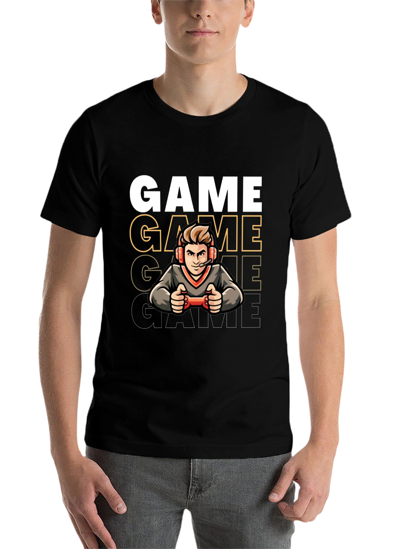 Gamer Graphic Tee - Playtime Ready!