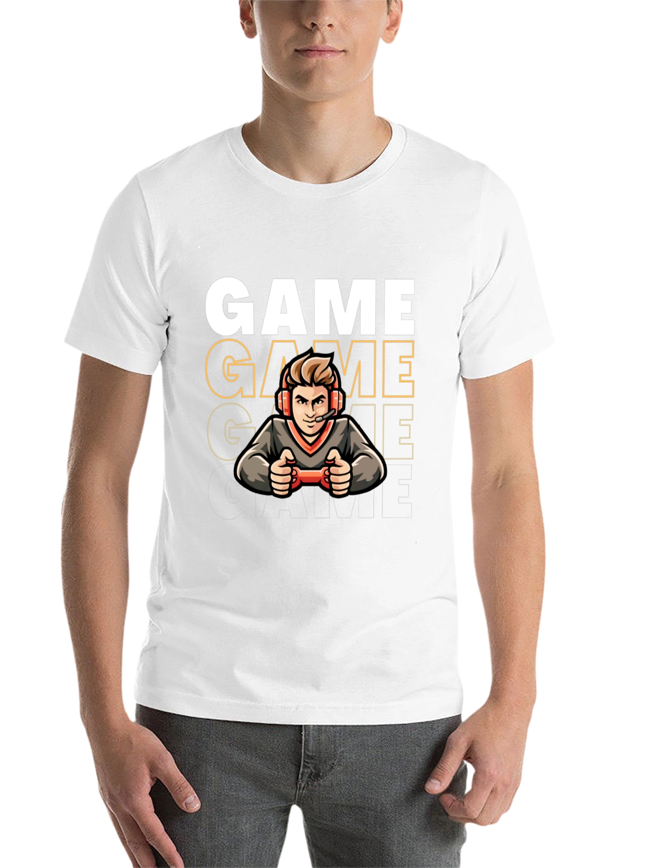Gamer Graphic Tee - Playtime Ready!