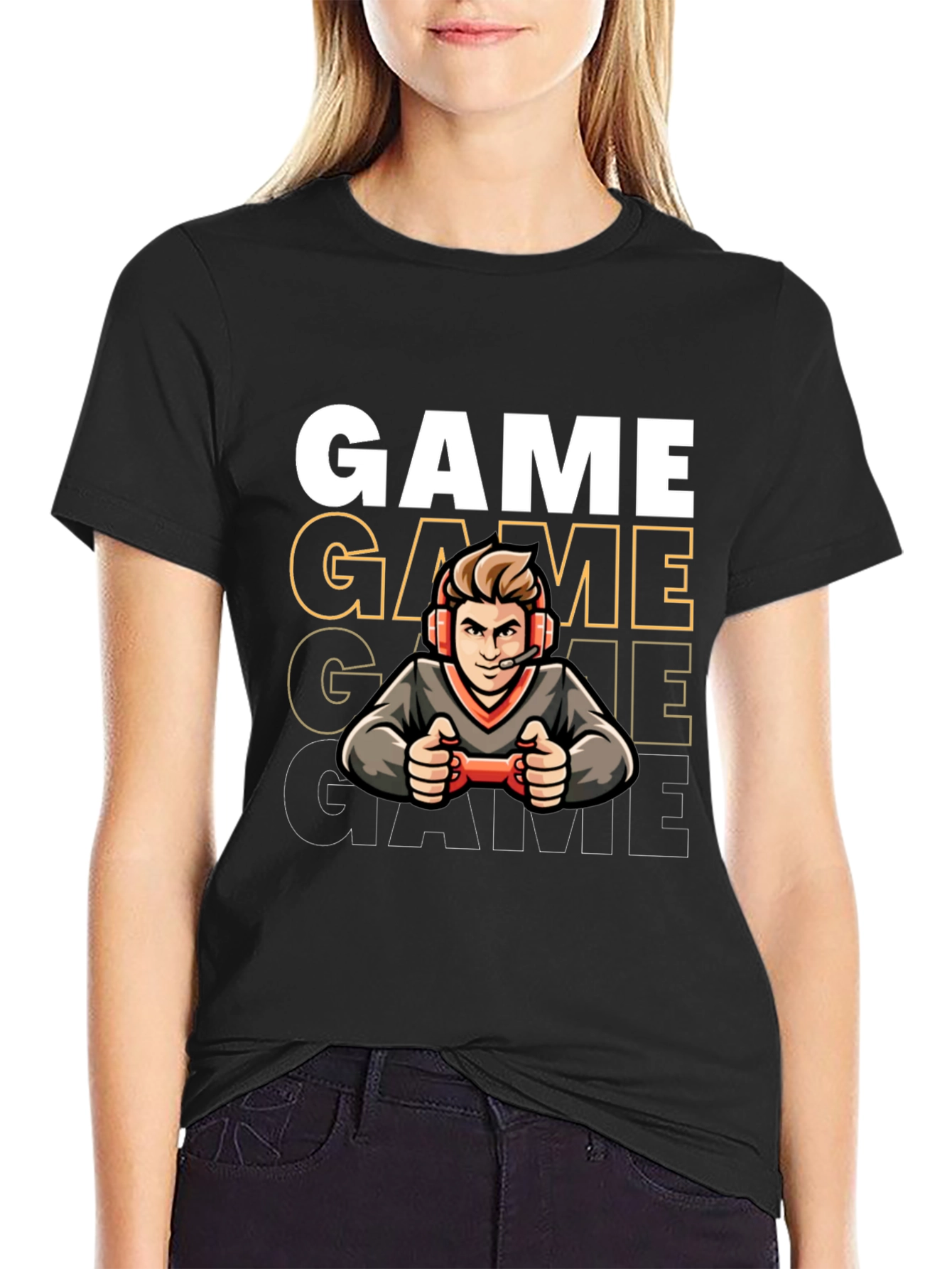 Gamer Graphic Tee - Playtime Ready!