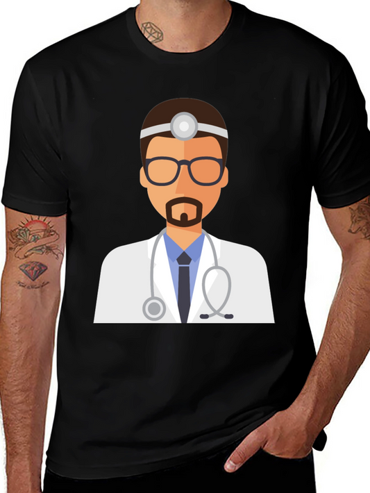Doctor Graphic Tee - Black Unisex T-Shirt