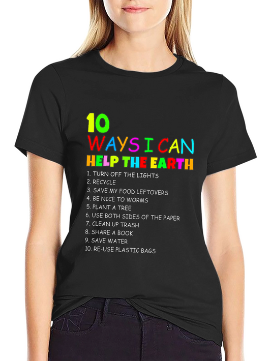 Eco-Friendly T-Shirt: 10 Ways to Help the Earth
