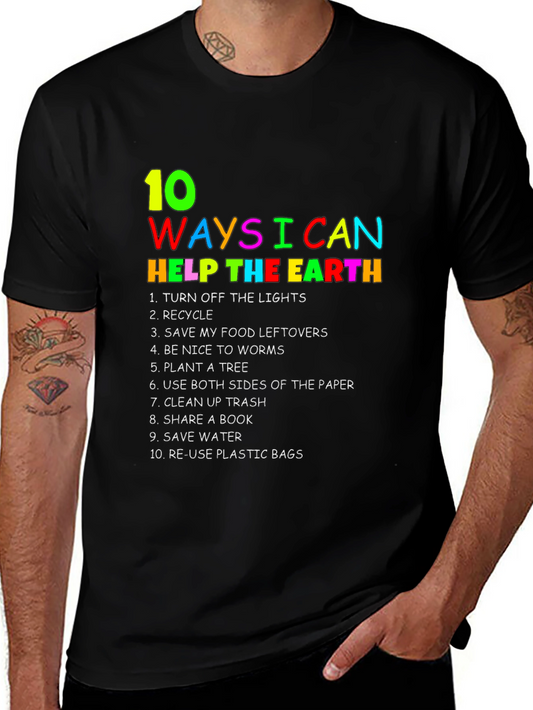 Eco-Friendly T-Shirt: 10 Ways to Help the Earth