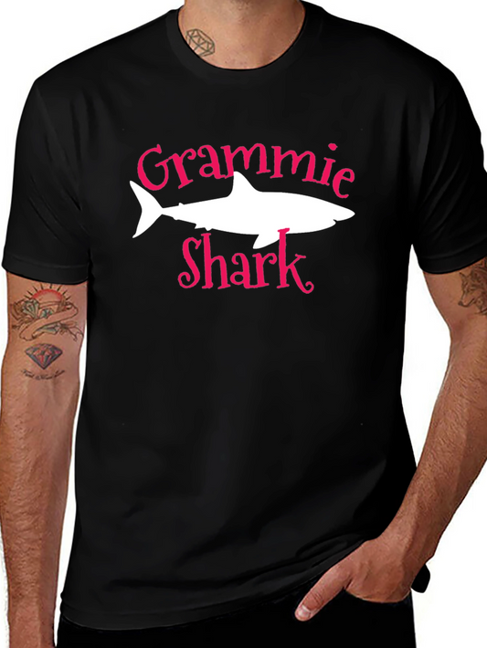 Grammie Shark T-Shirt - Cute Family Tee