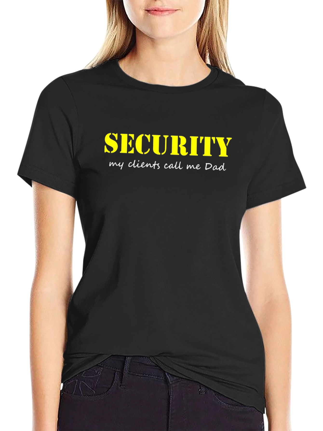 Security My Clients Call Me Dad T-Shirt