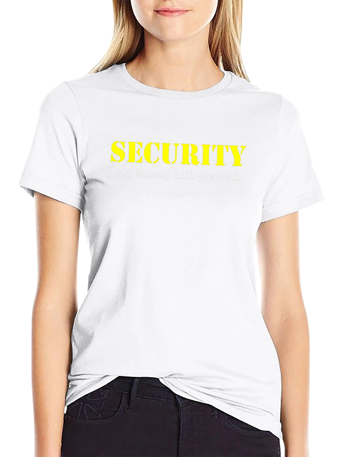 Security My Clients Call Me Dad T-Shirt