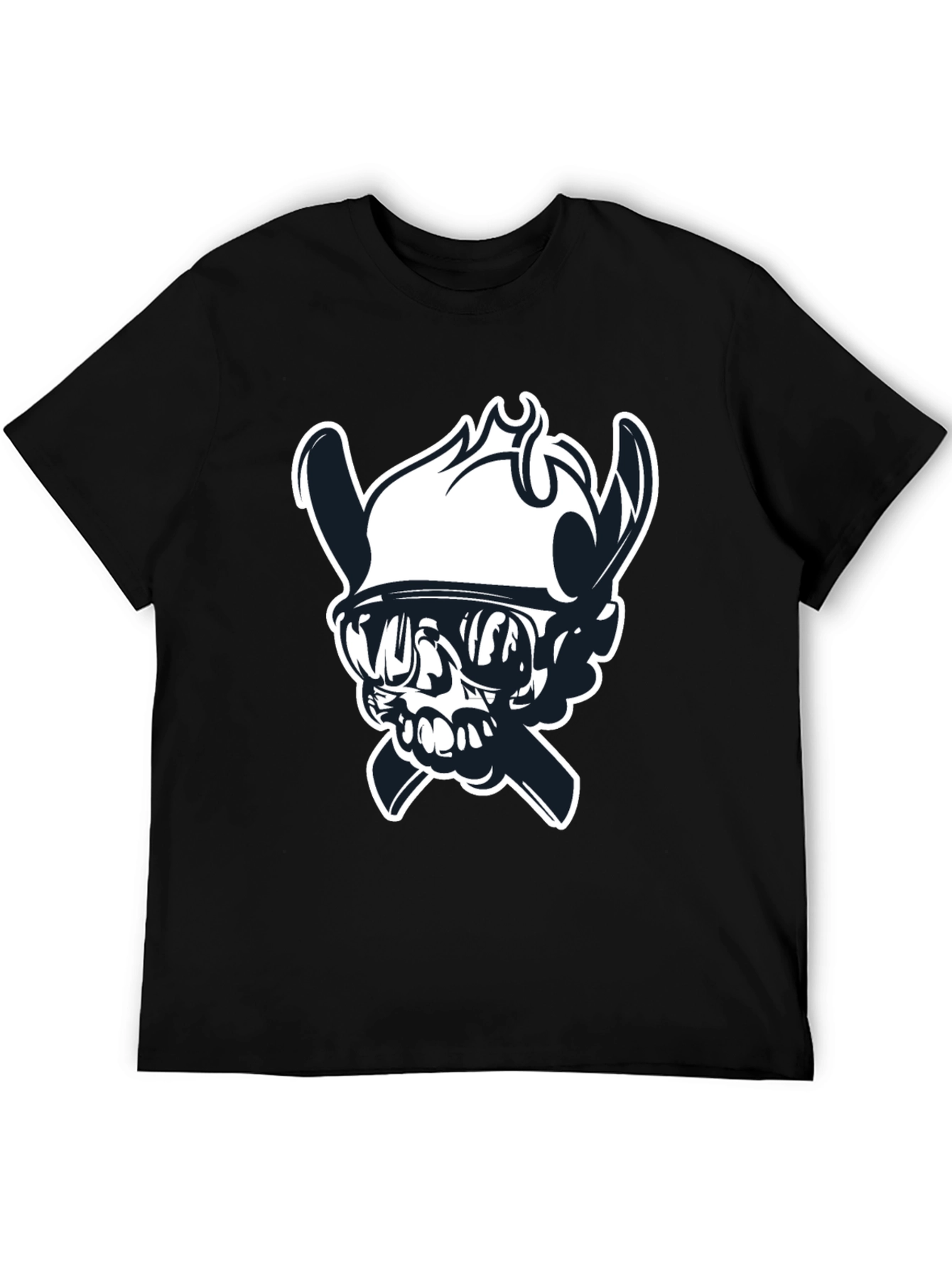 Skull Viking T-Shirt - Bold Graphic Tee