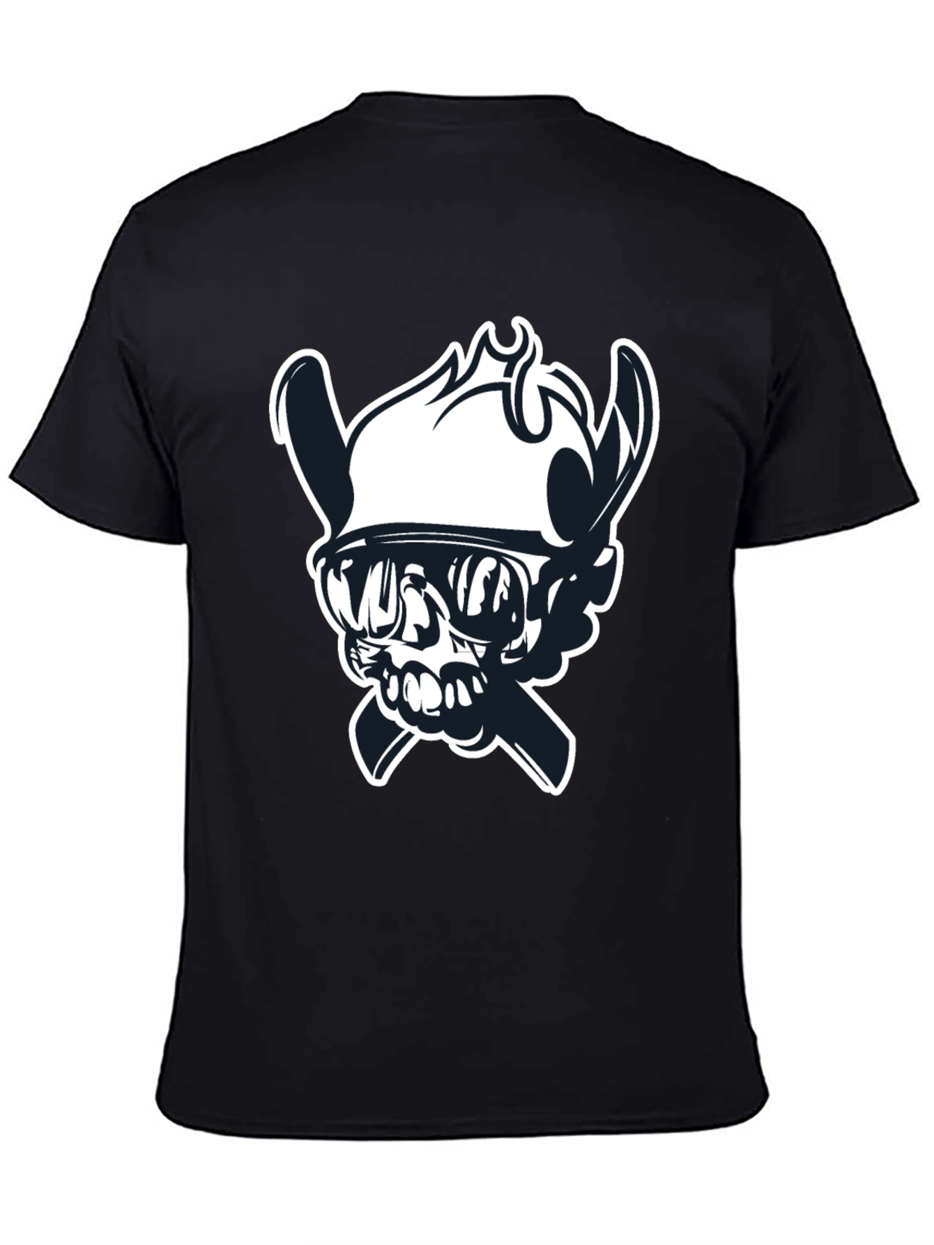 Skull Viking T-Shirt - Bold Graphic Tee
