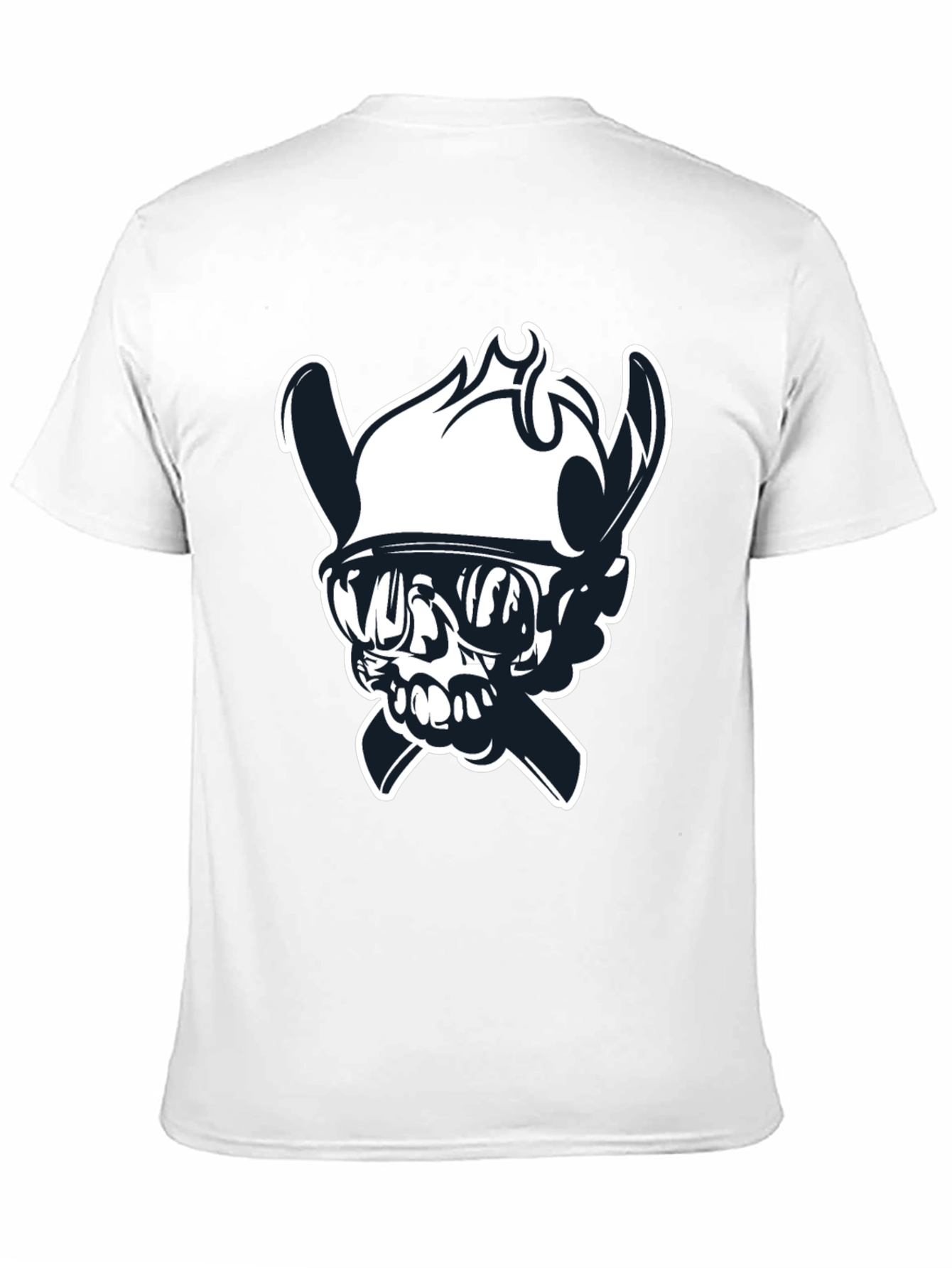 Skull Viking T-Shirt - Bold Graphic Tee