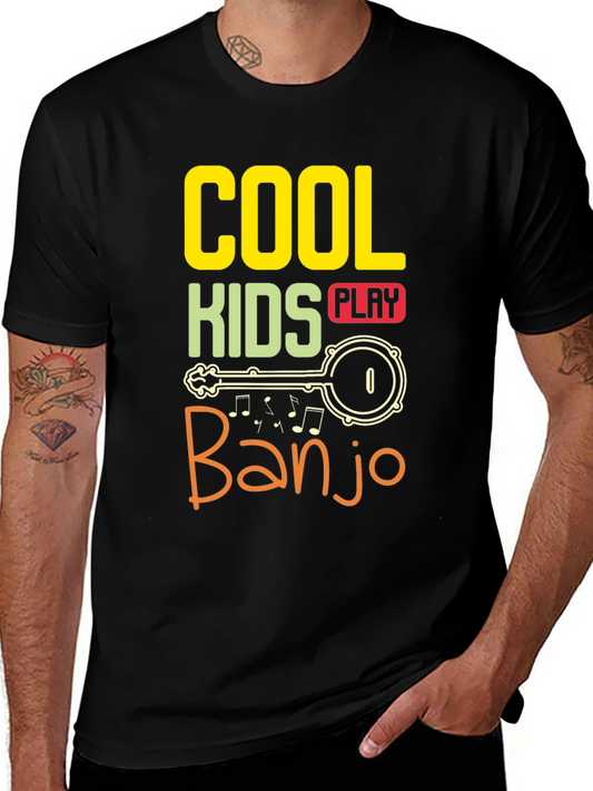 Cool Kids Play Banjo T-Shirt