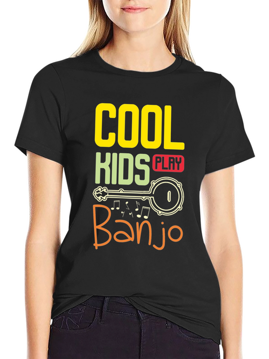 Cool Kids Play Banjo T-Shirt