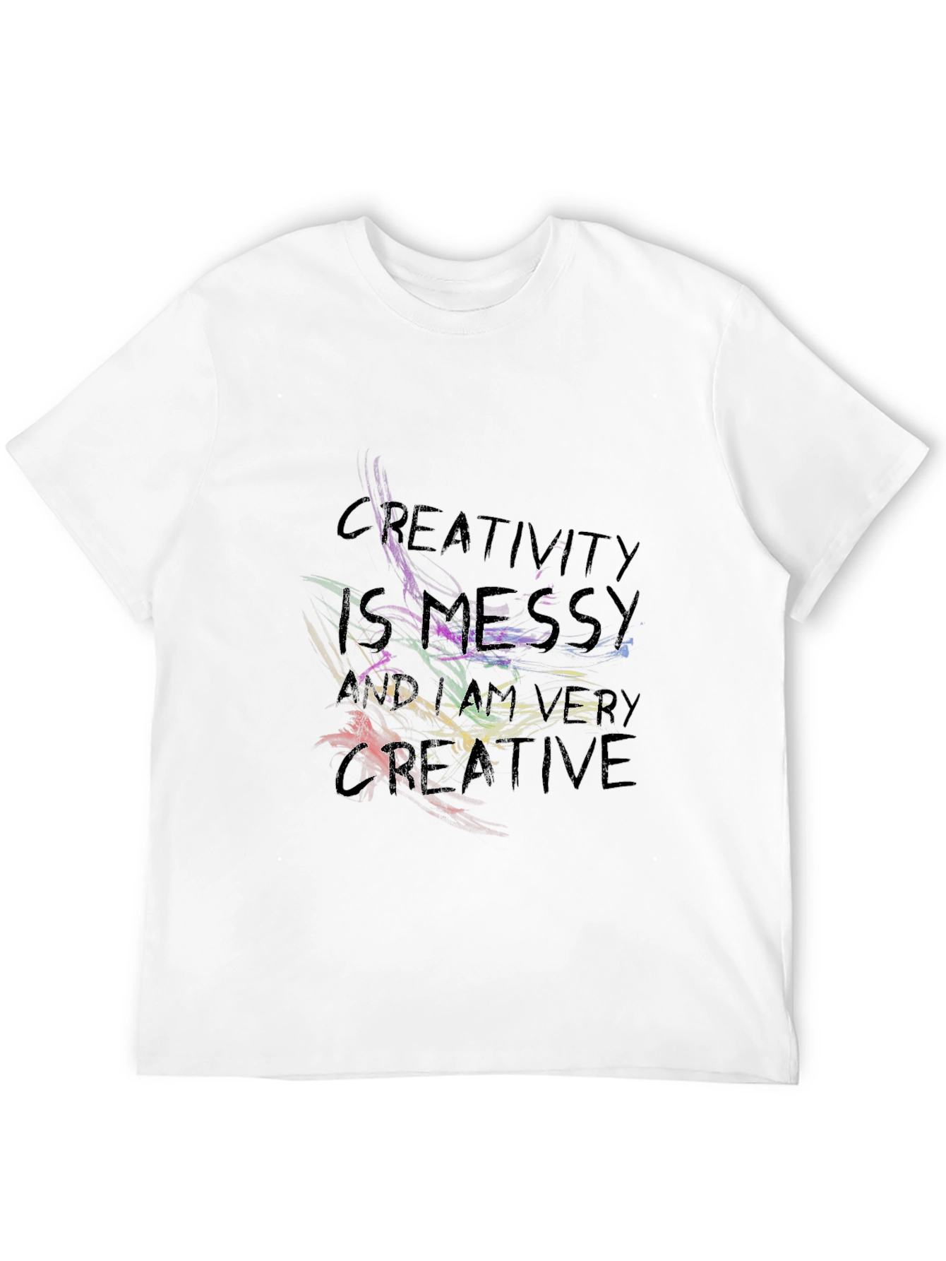 Creative Messy Graphic T-Shirt