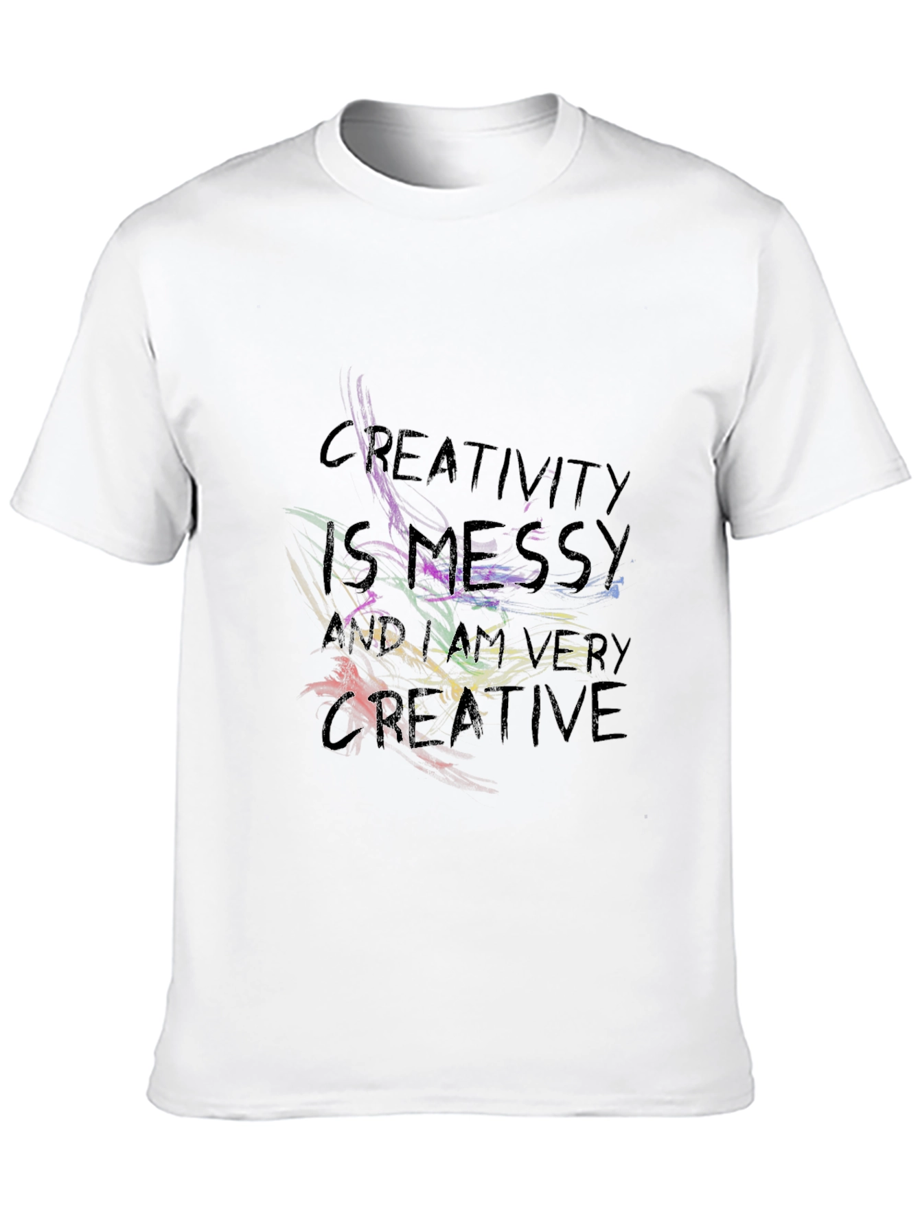 Creative Messy Graphic T-Shirt