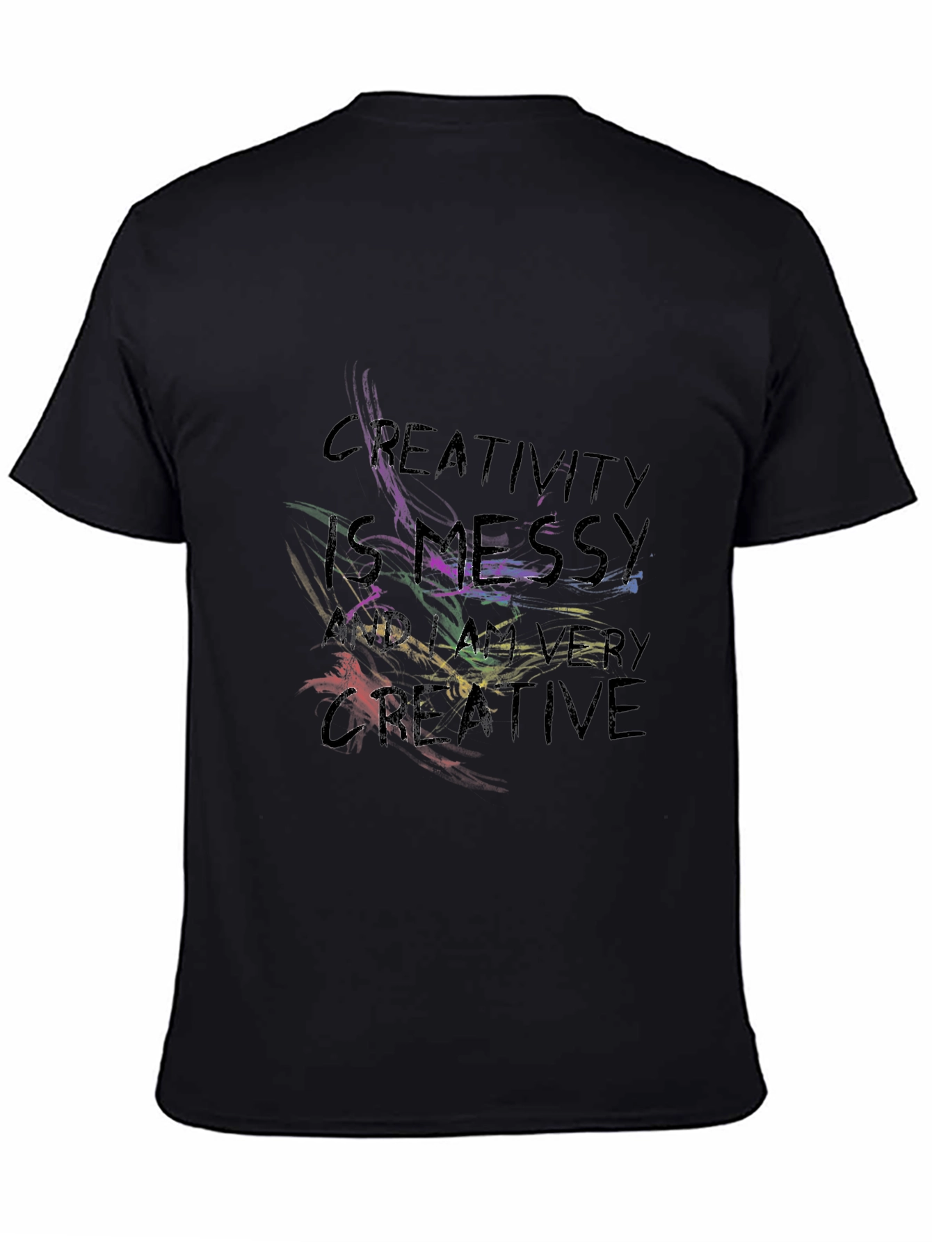 Creative Messy Graphic T-Shirt