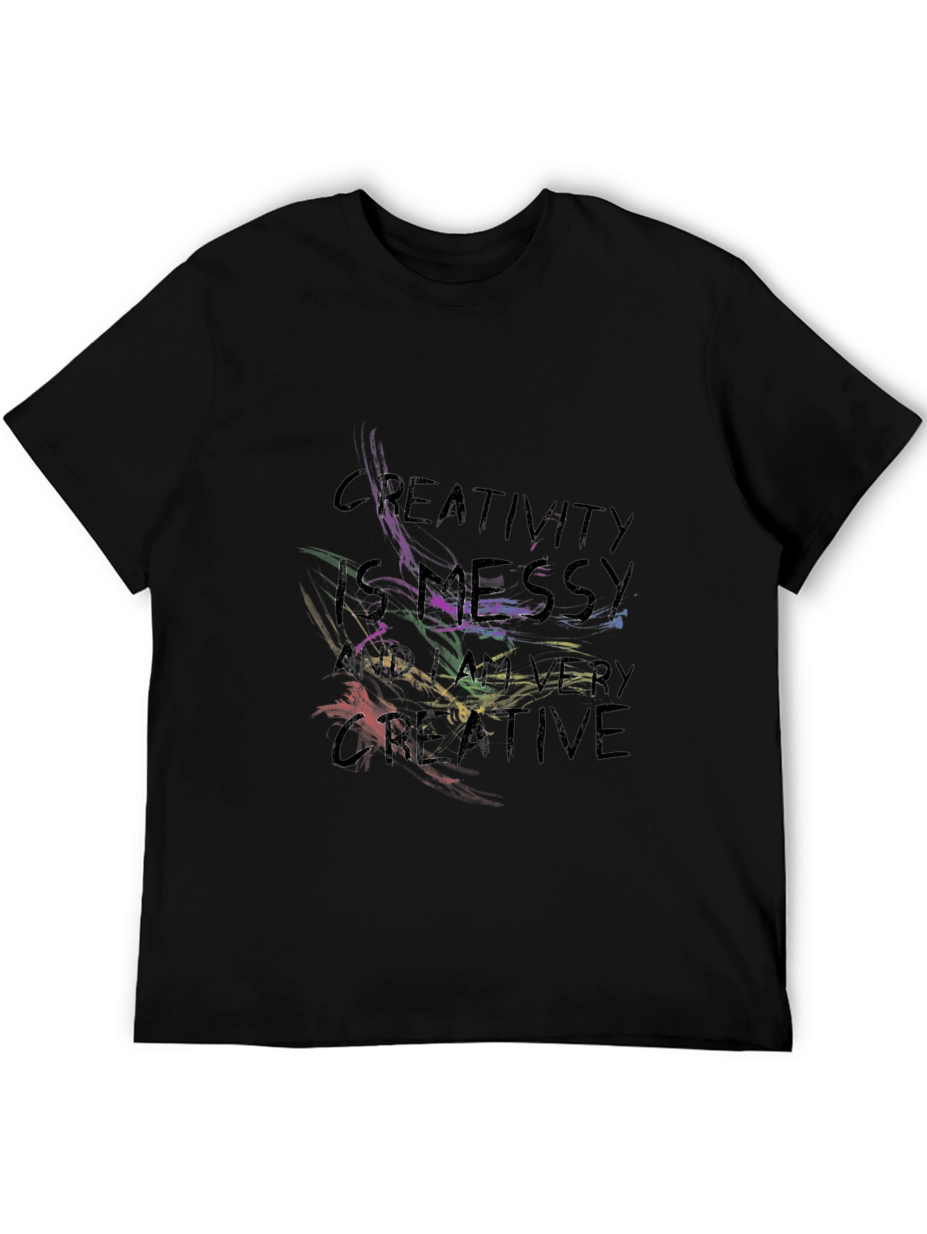 Creative Messy Graphic T-Shirt