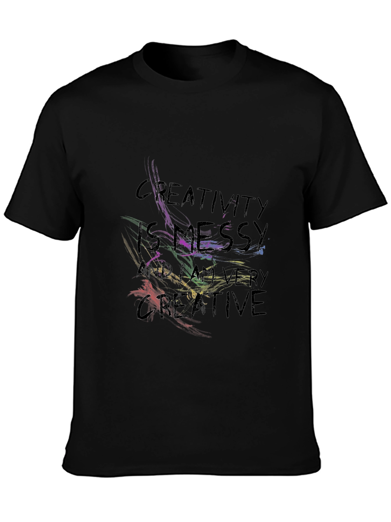 Creative Messy Graphic T-Shirt