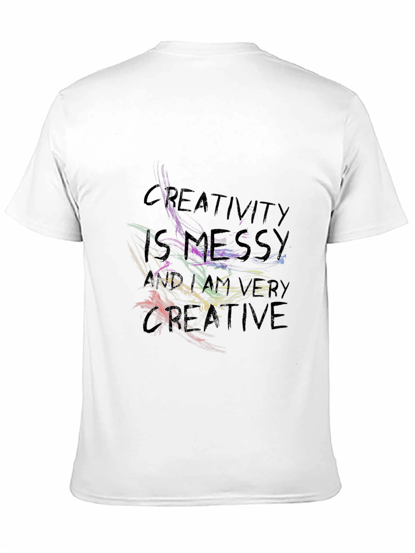 Creative Messy Graphic T-Shirt