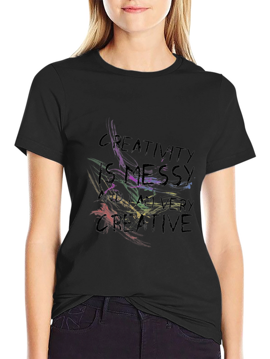 Creative Messy Graphic T-Shirt