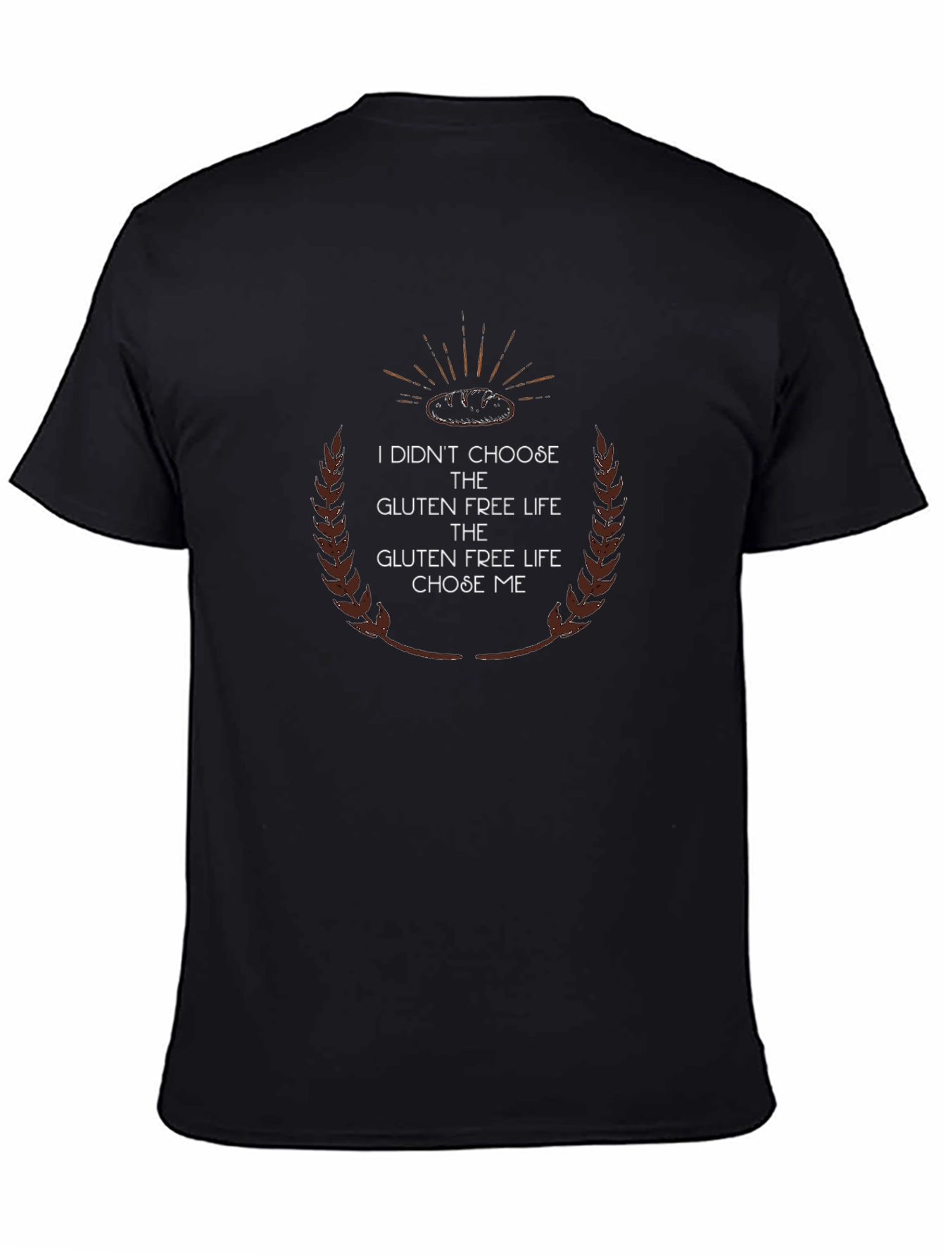Gluten-Free Life Black T-Shirt