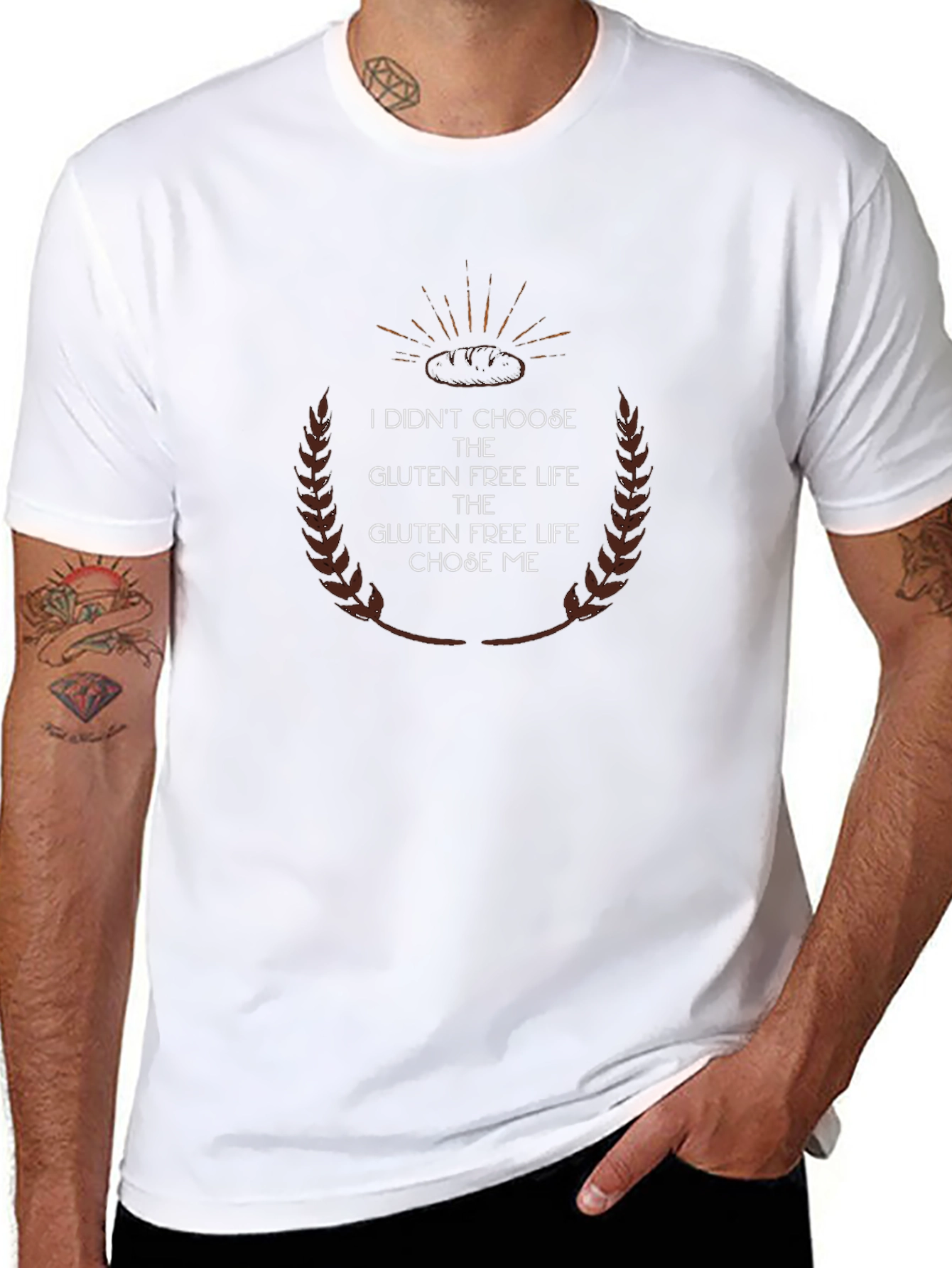 Gluten-Free Life Black T-Shirt