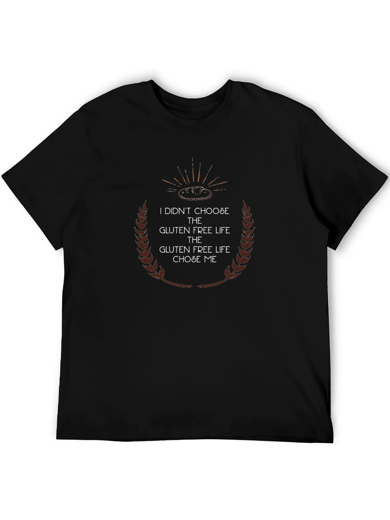 Gluten-Free Life Black T-Shirt