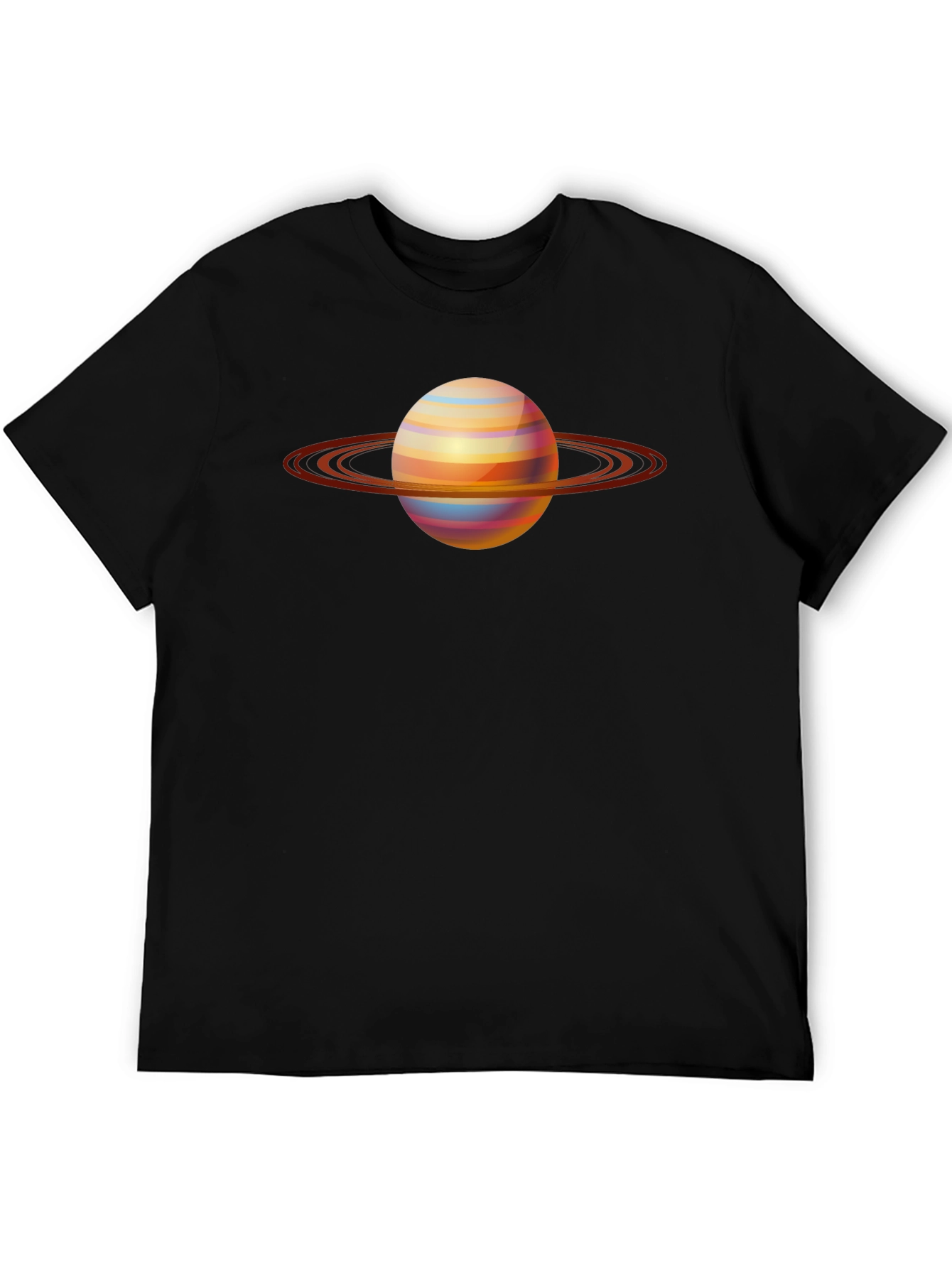 Saturn Graphic T-Shirt - Space Design Tee