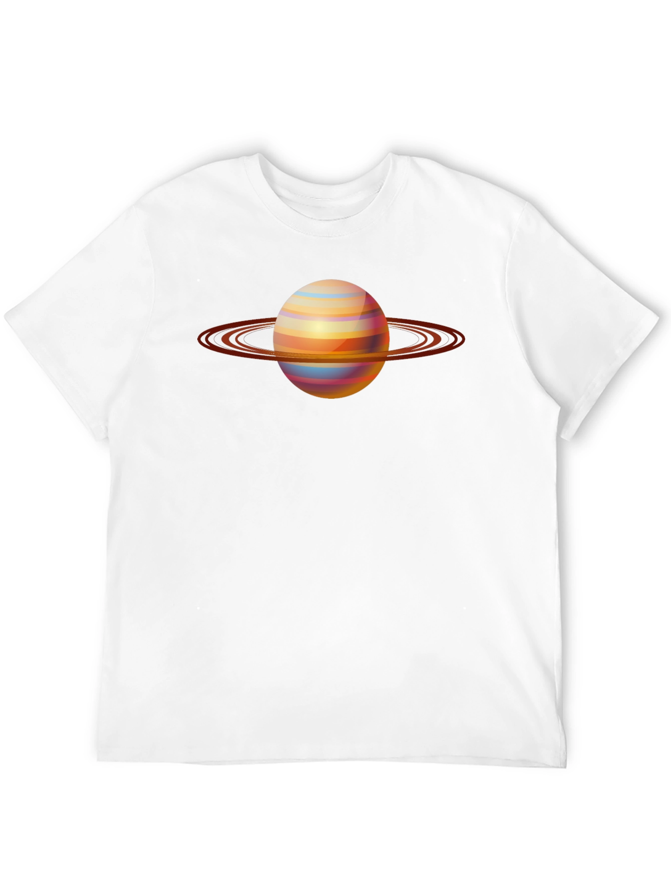 Saturn Graphic T-Shirt - Space Design Tee
