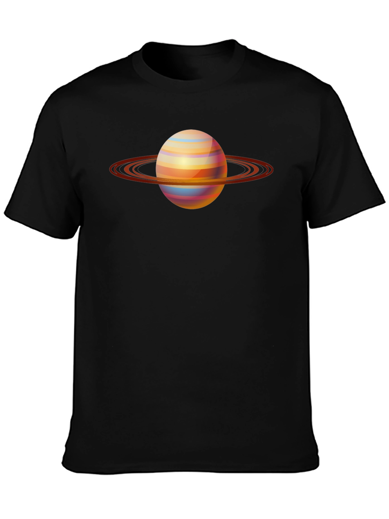Saturn Graphic T-Shirt - Space Design Tee