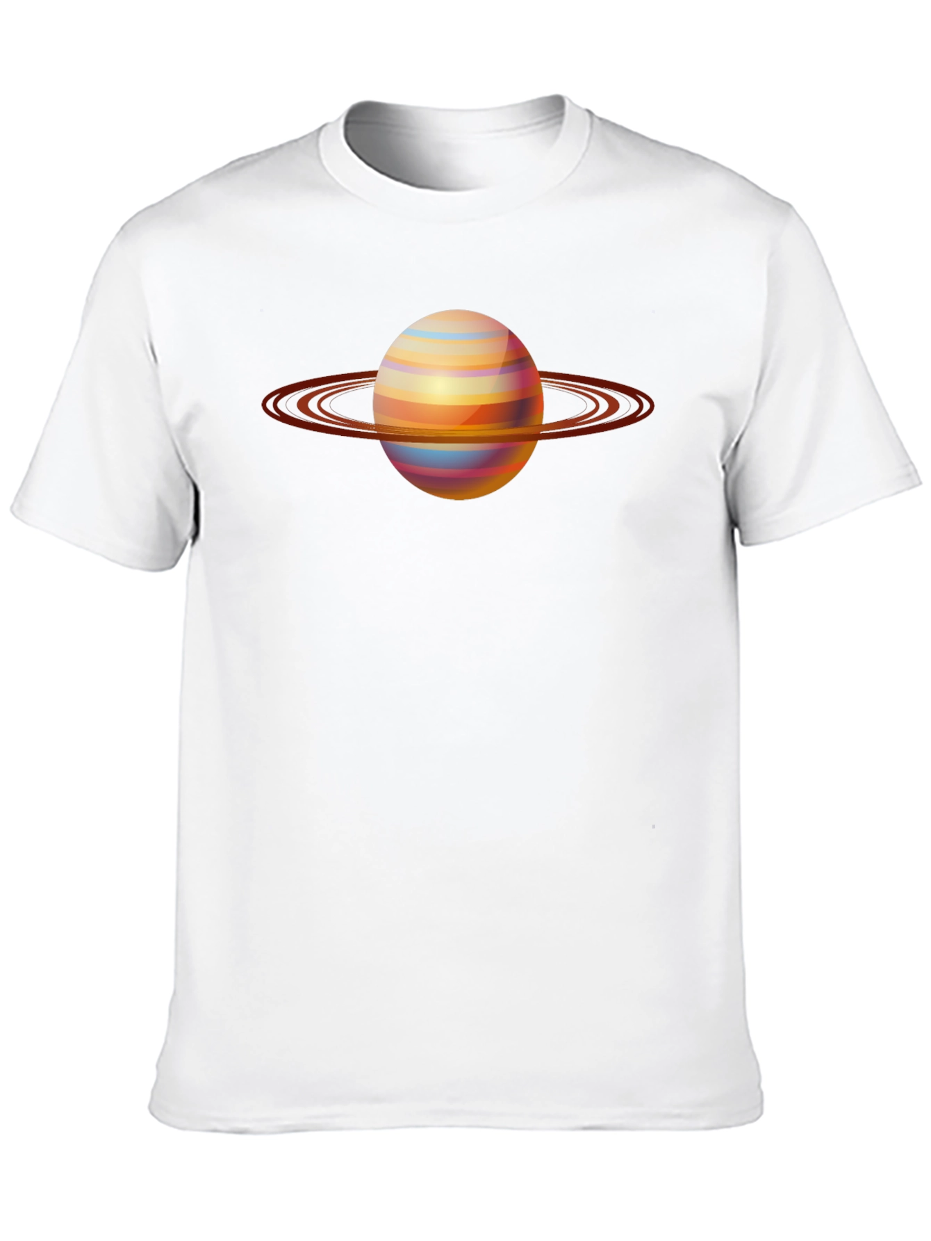 Saturn Graphic T-Shirt - Space Design Tee