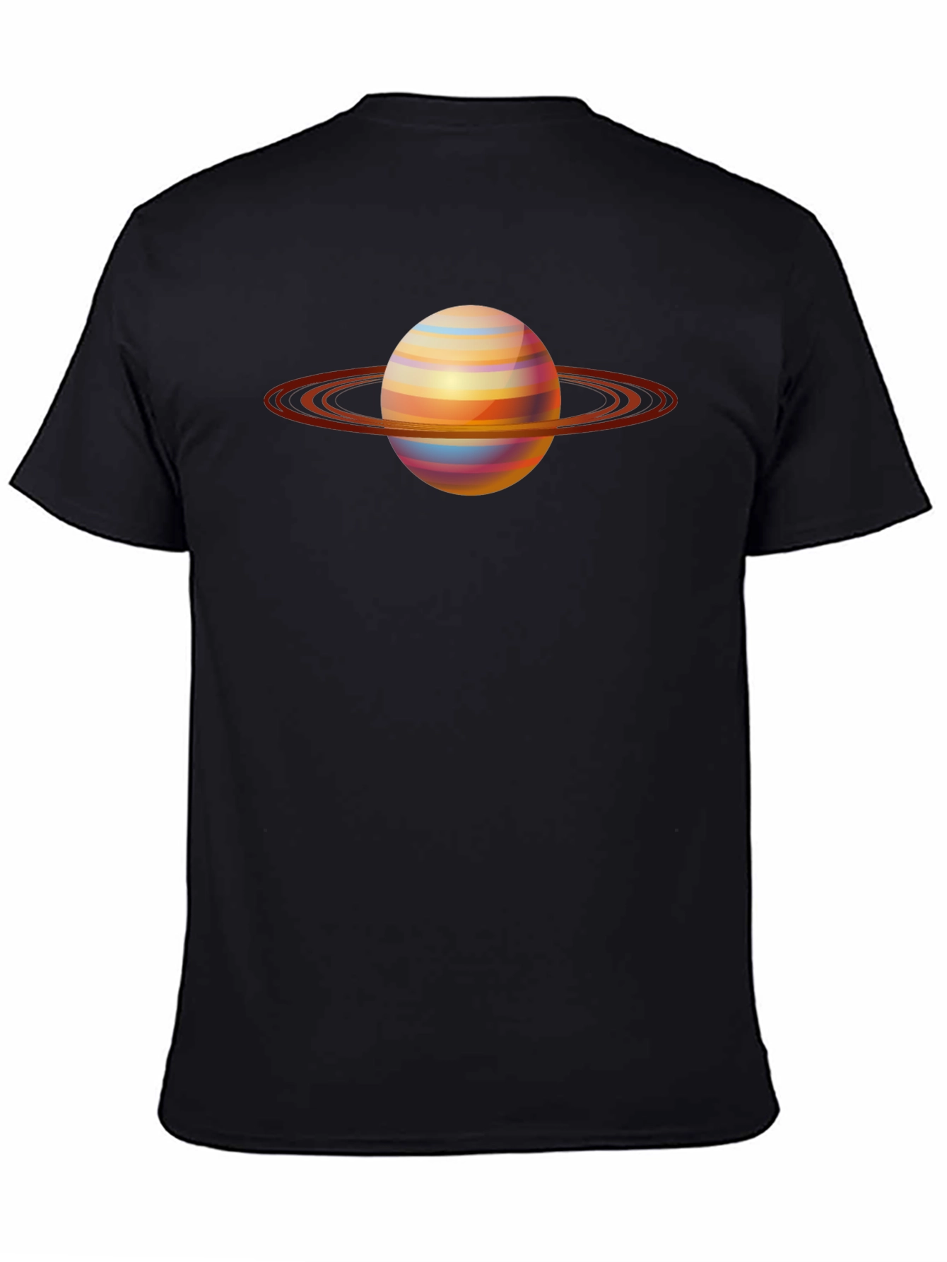 Saturn Graphic T-Shirt - Space Design Tee