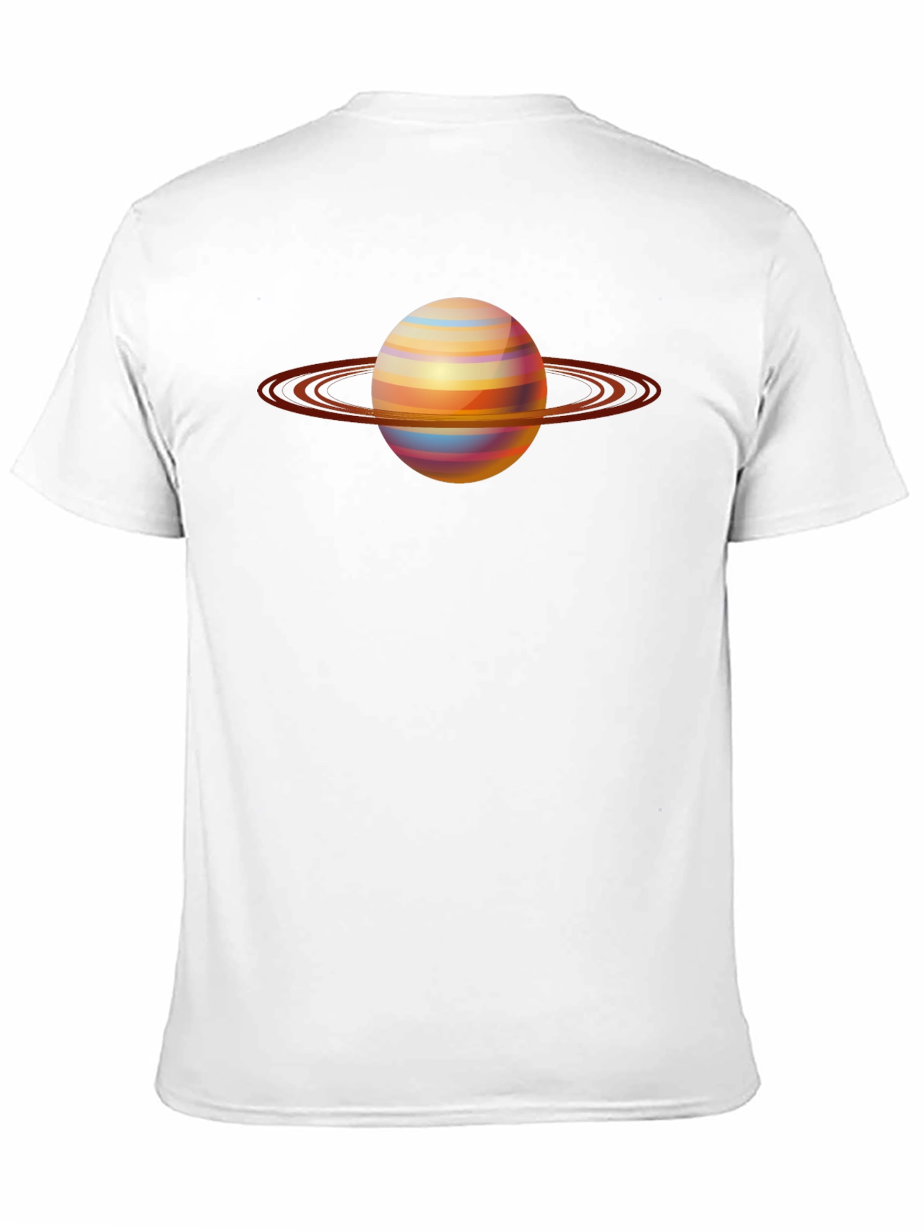 Saturn Graphic T-Shirt - Space Design Tee