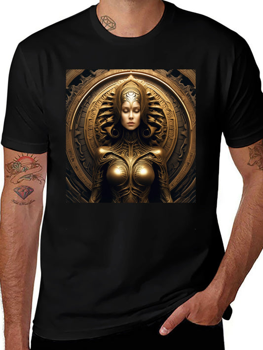 Goddess in Gold Graphic Tee