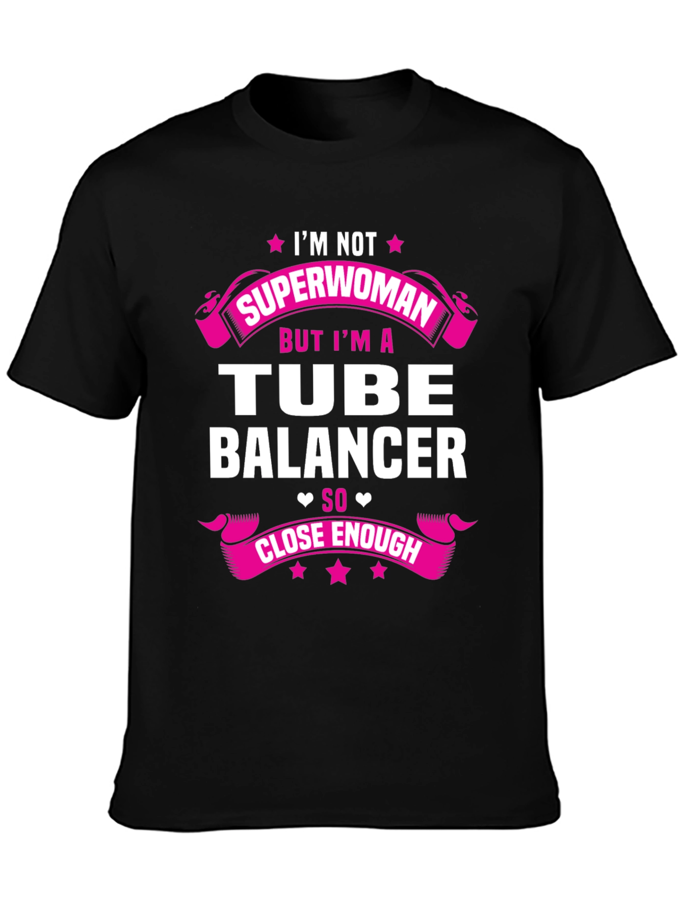 Tube Balancer T-Shirt - Superwoman Funny Tee