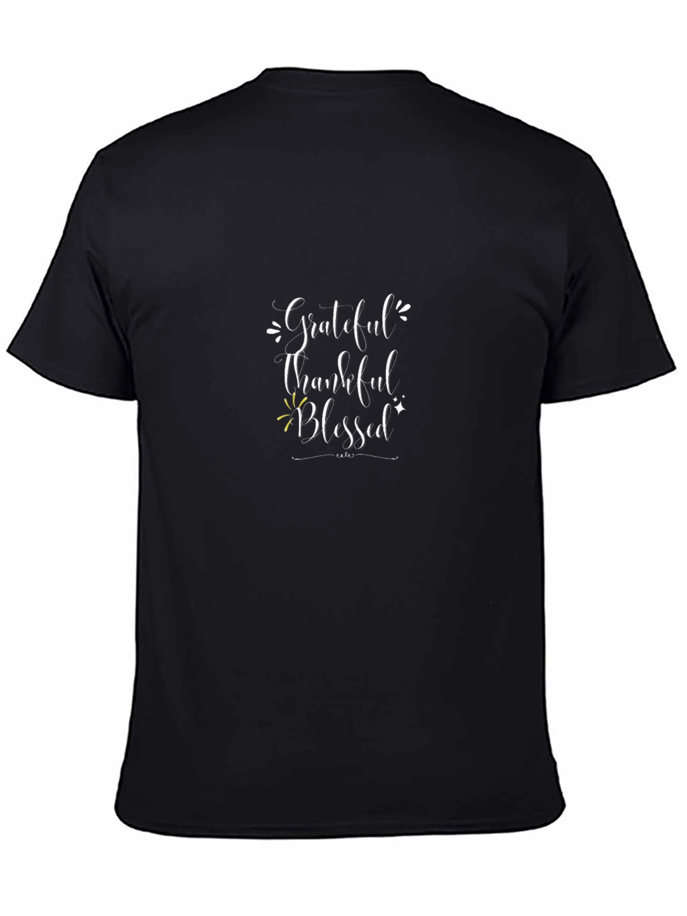 Grateful Thankful Blessed Graphic T-Shirt