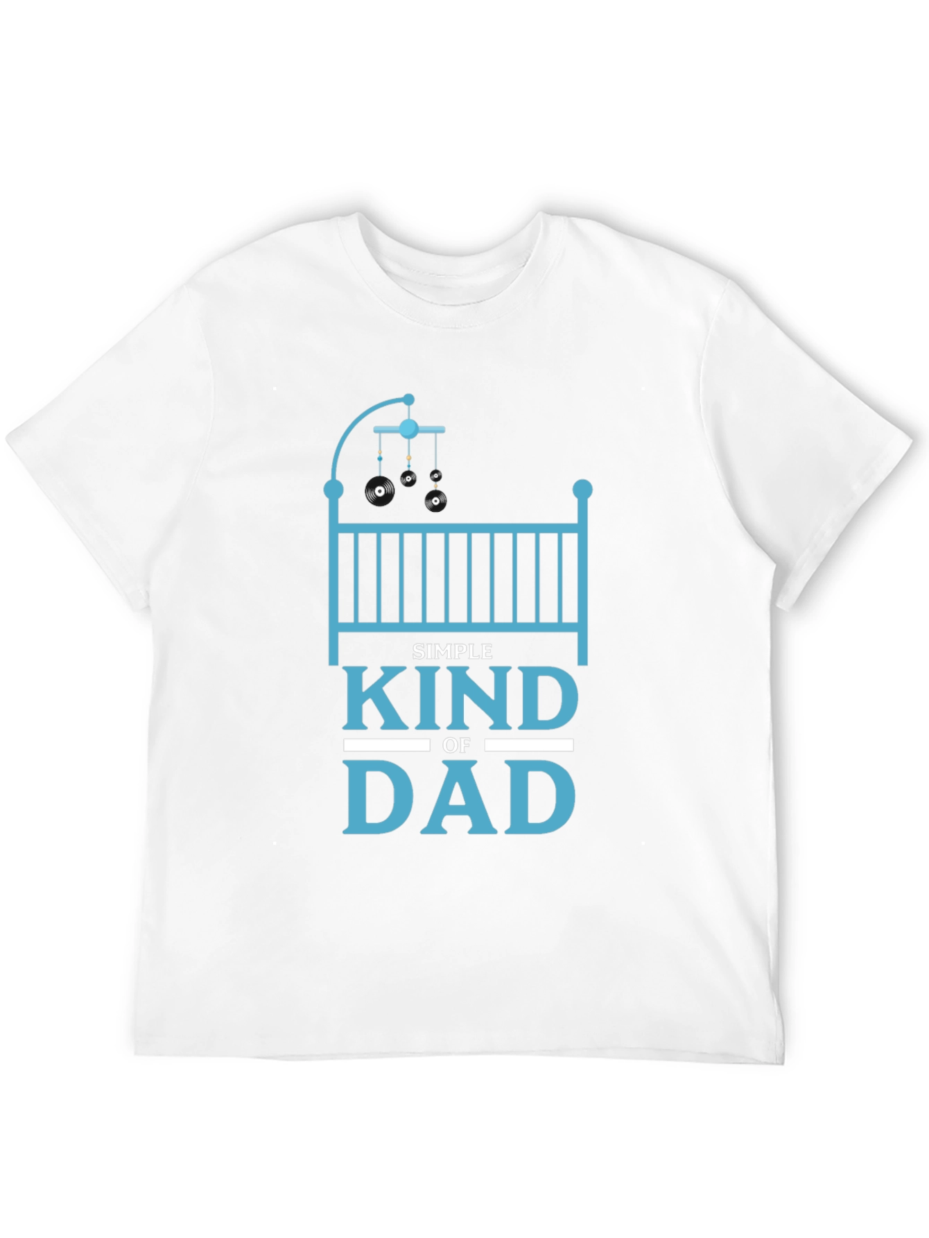 Simple Kind of Dad Black T-Shirt