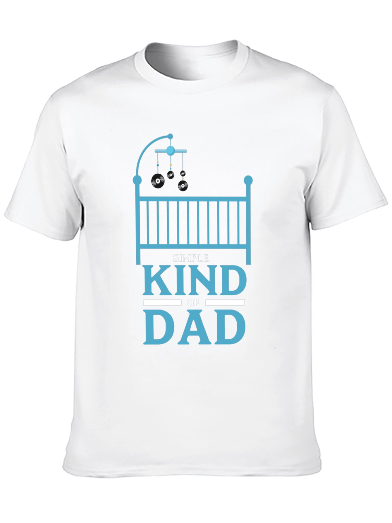 Simple Kind of Dad Black T-Shirt