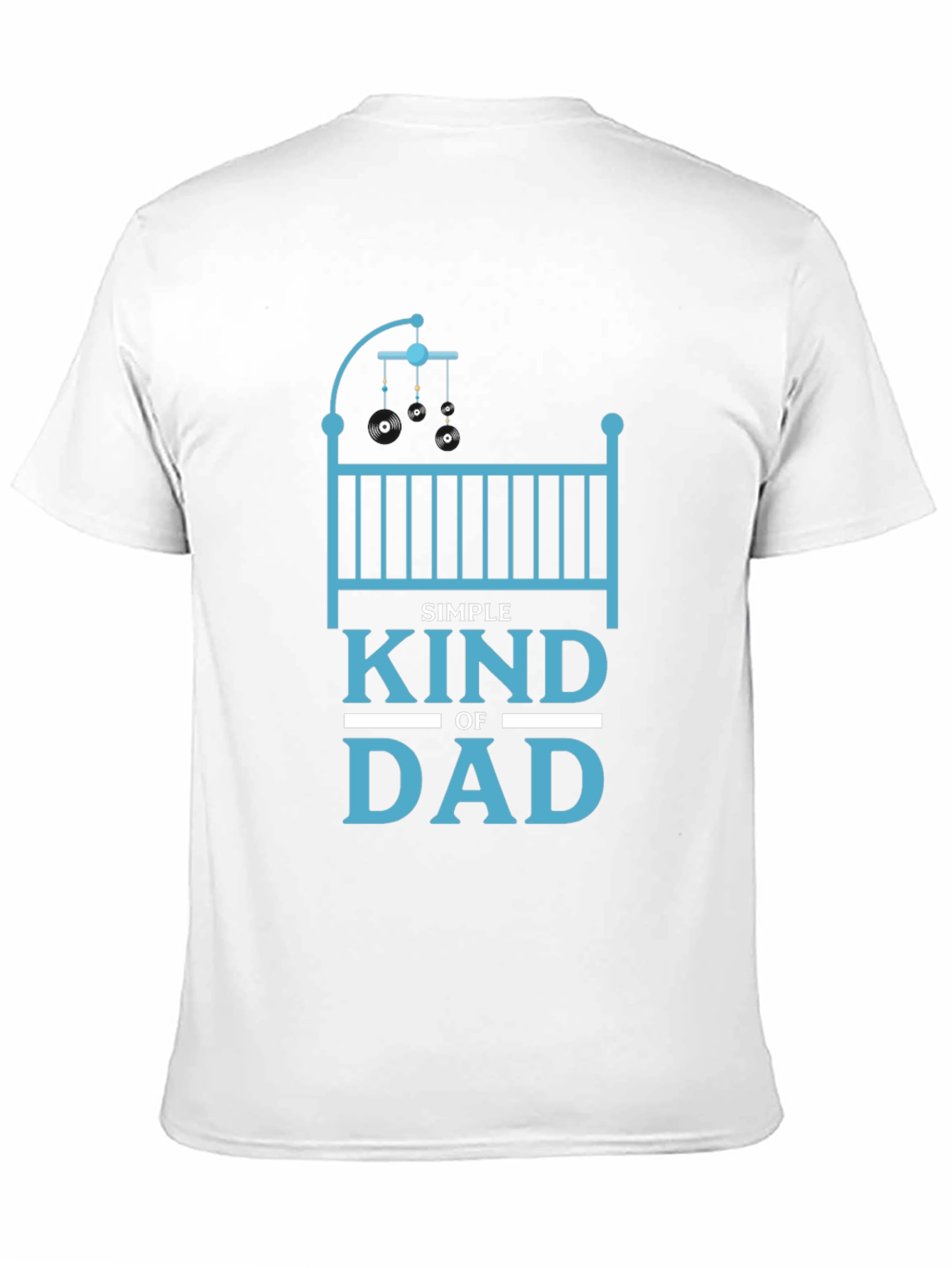 Simple Kind of Dad Black T-Shirt