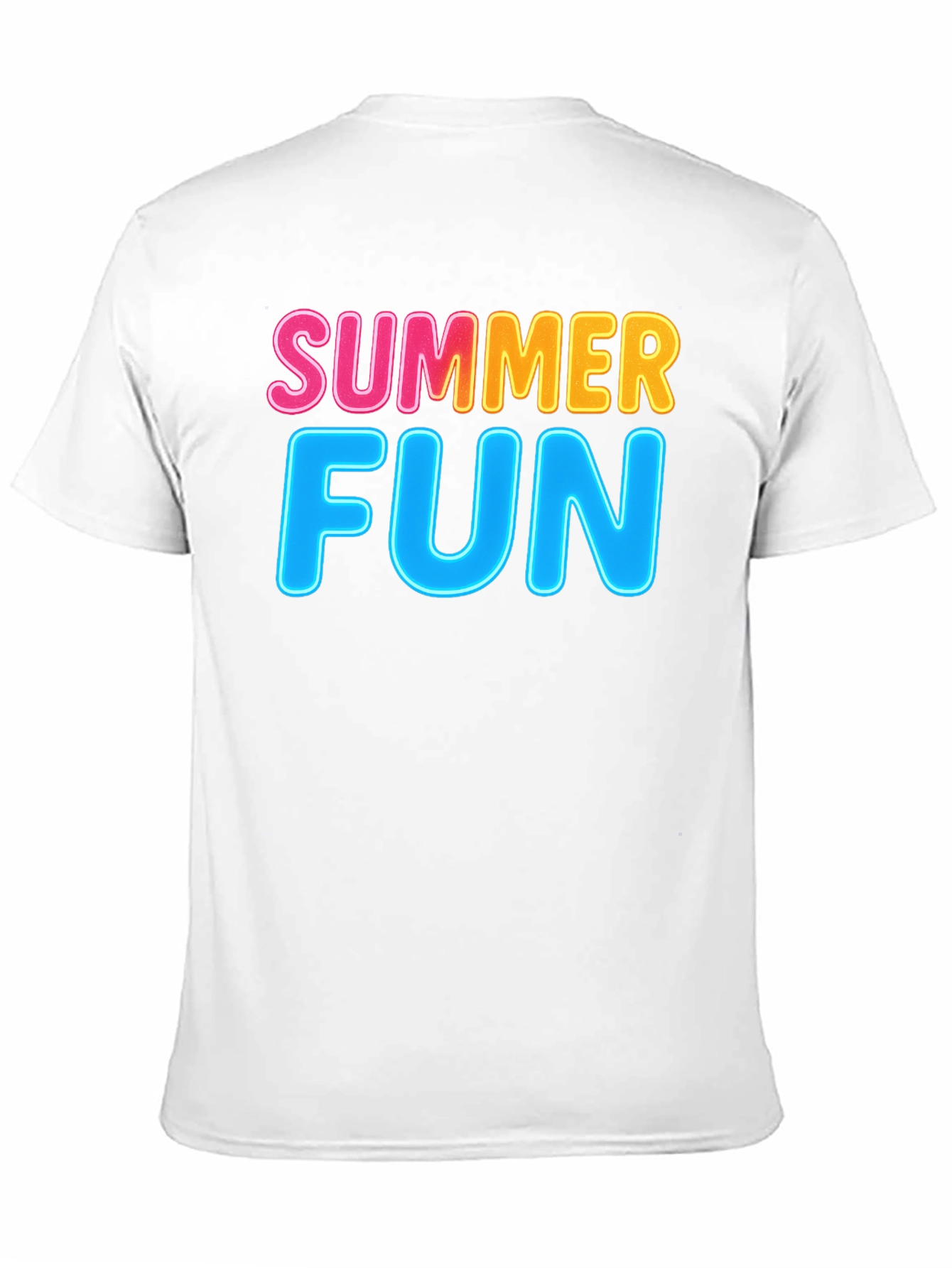 Summer Fun Black T-Shirt