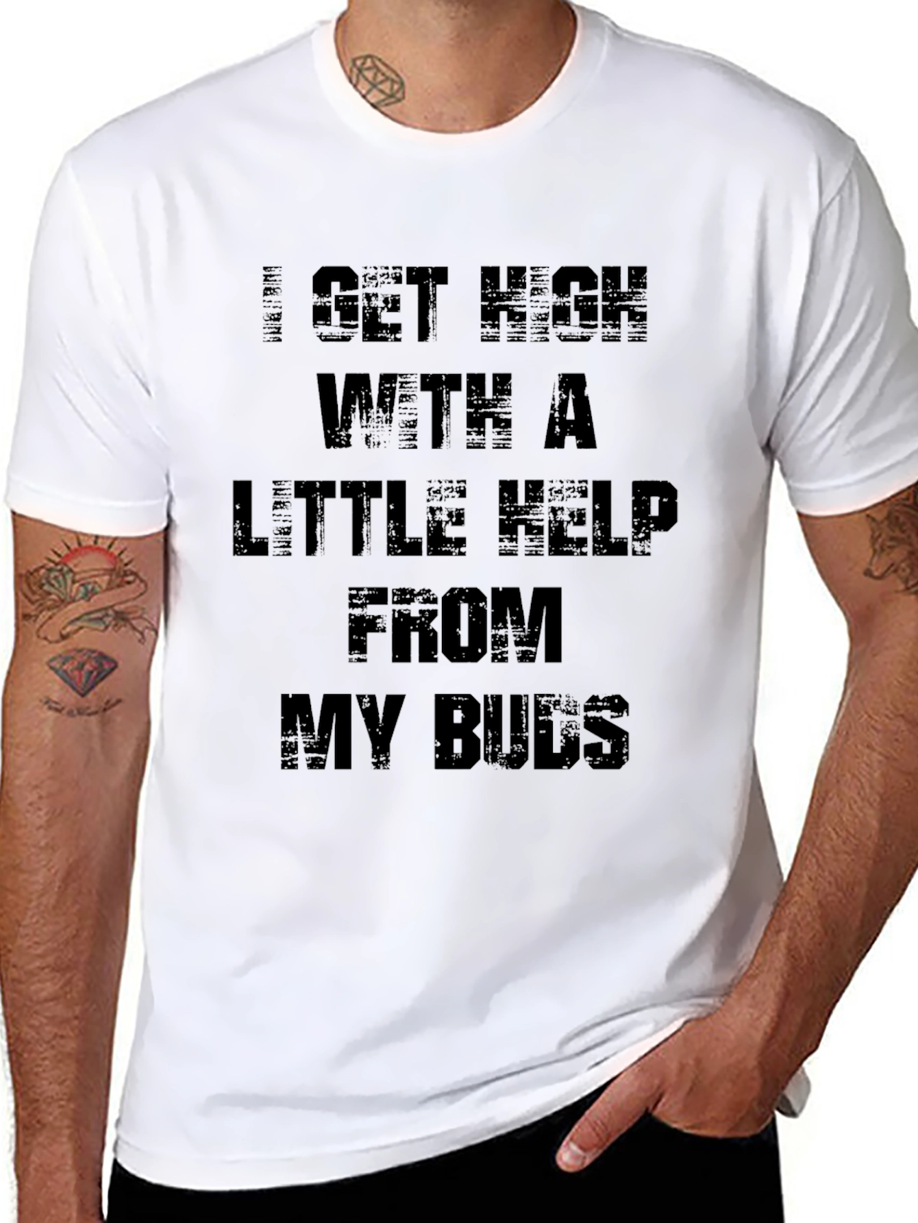 I Get High with a Little Help T-Shirt