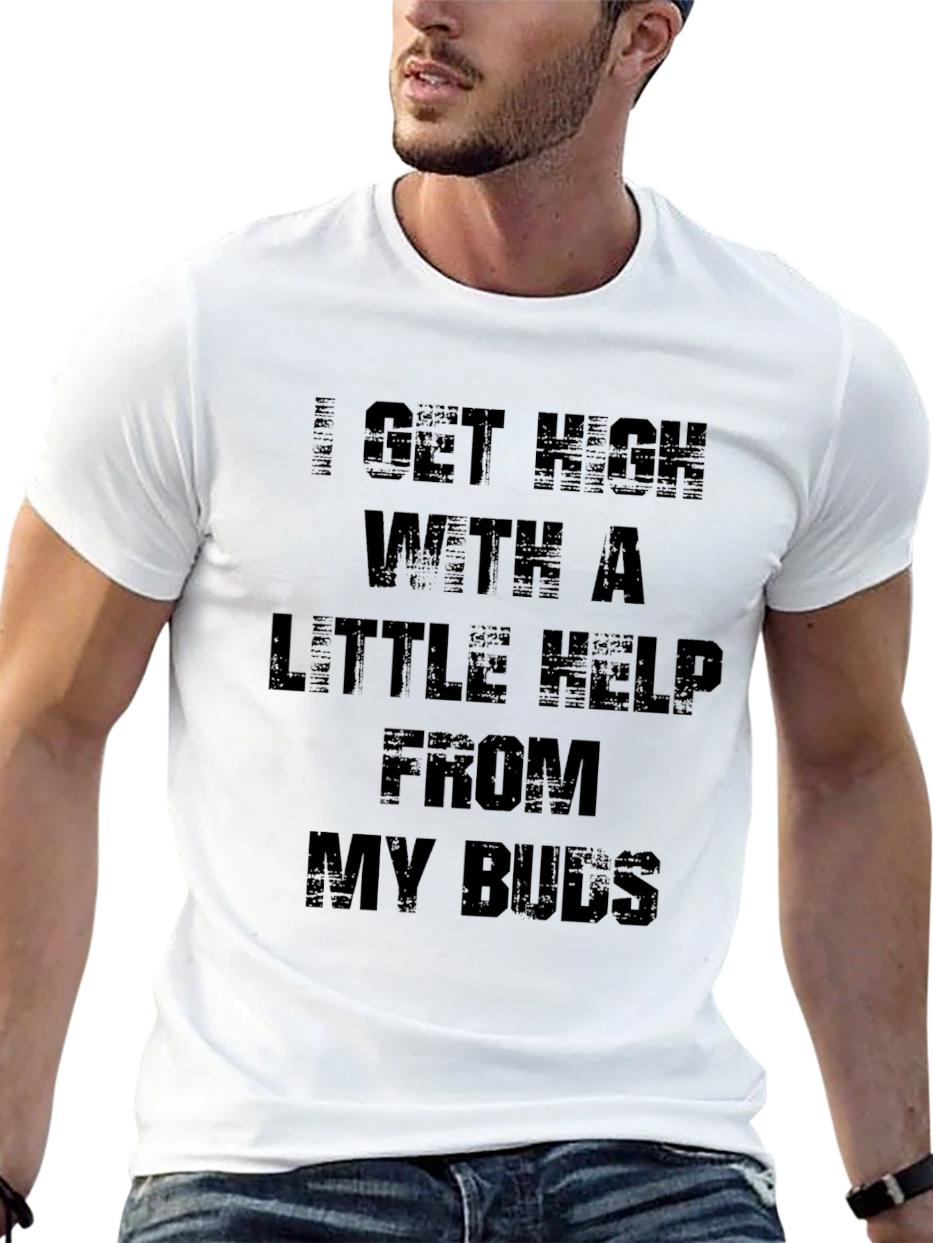I Get High with a Little Help T-Shirt