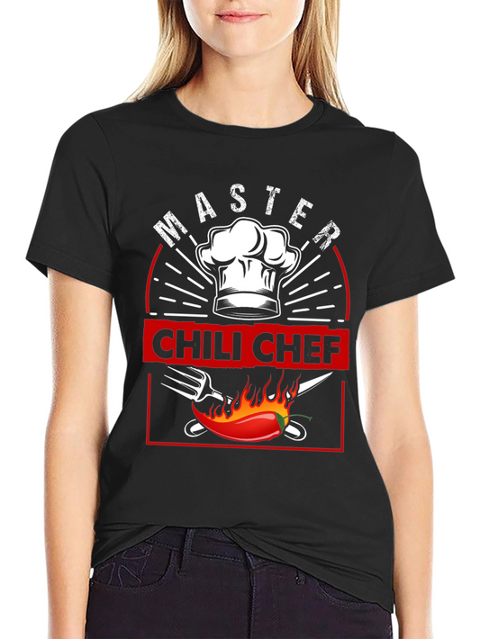 Master Chili Chef Graphic T-Shirt