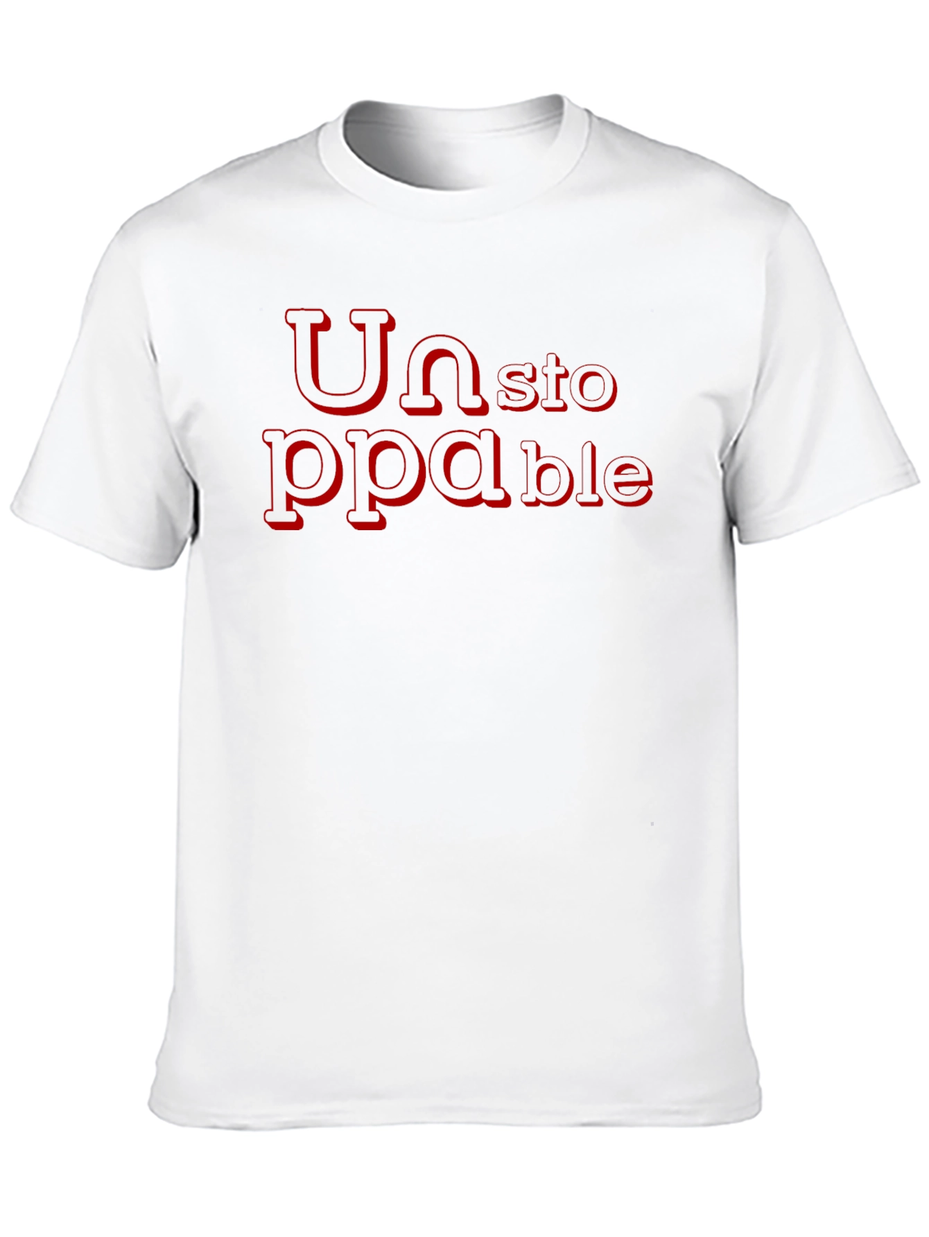 Unstoppable Graphic T-Shirt - Bold Statement Tee